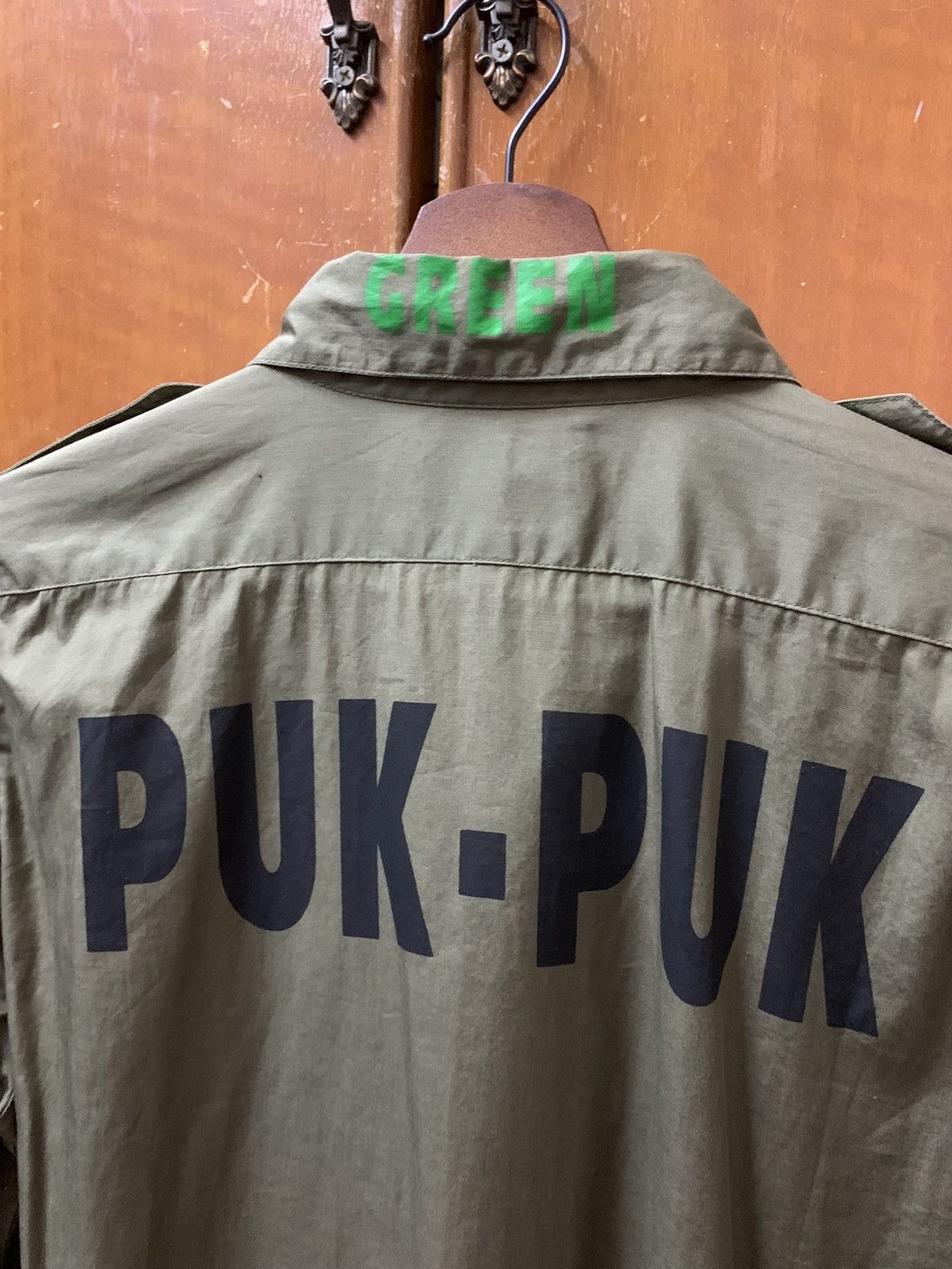 Walter Van Beirendonck Puk Puk Green Kiss the Future Shirt Size US M / EU 48-50 / 2 - 6 Thumbnail