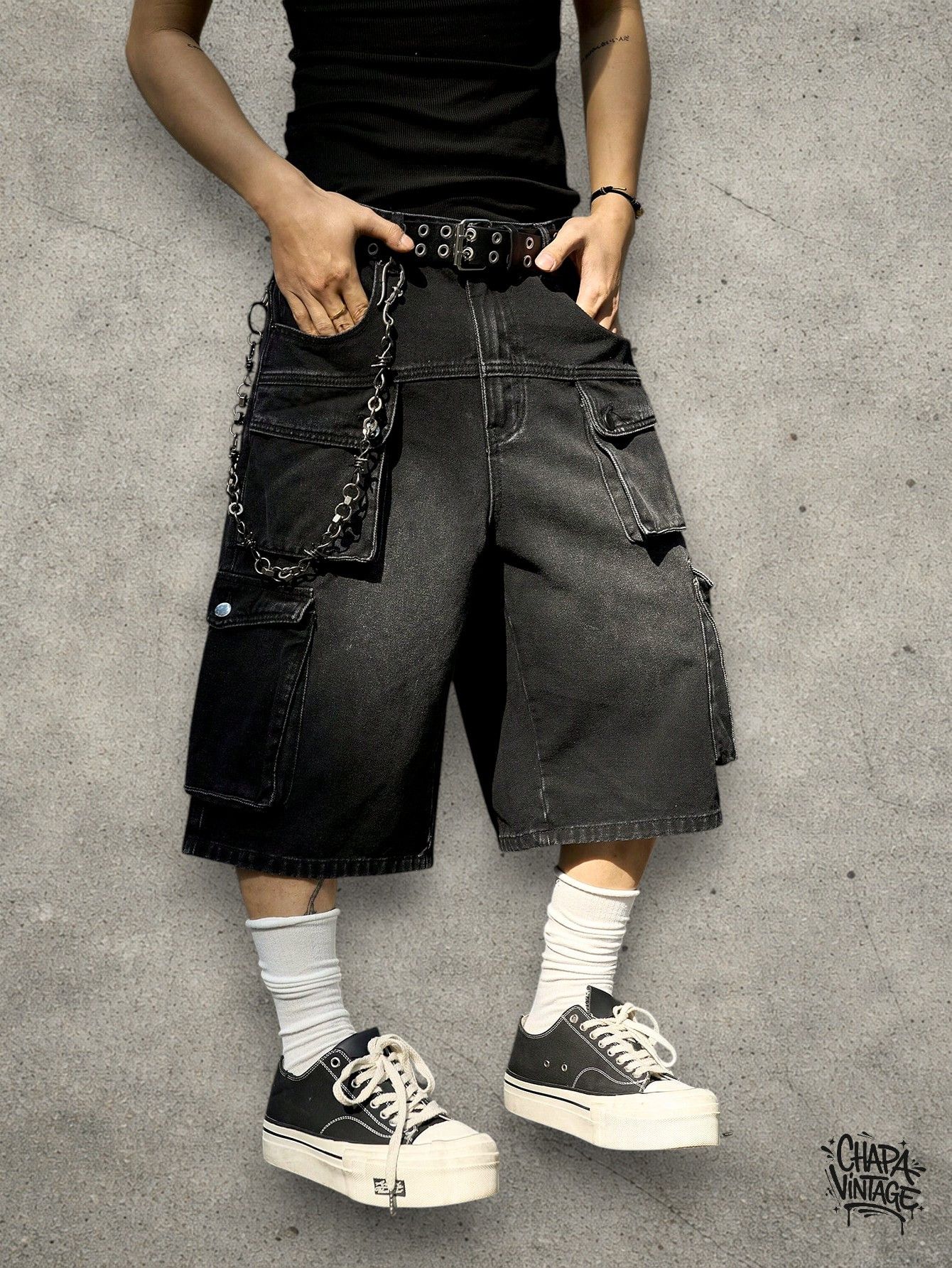 Vintage Ripped opium shorts Size US 32 / EU 48 - 3 Thumbnail