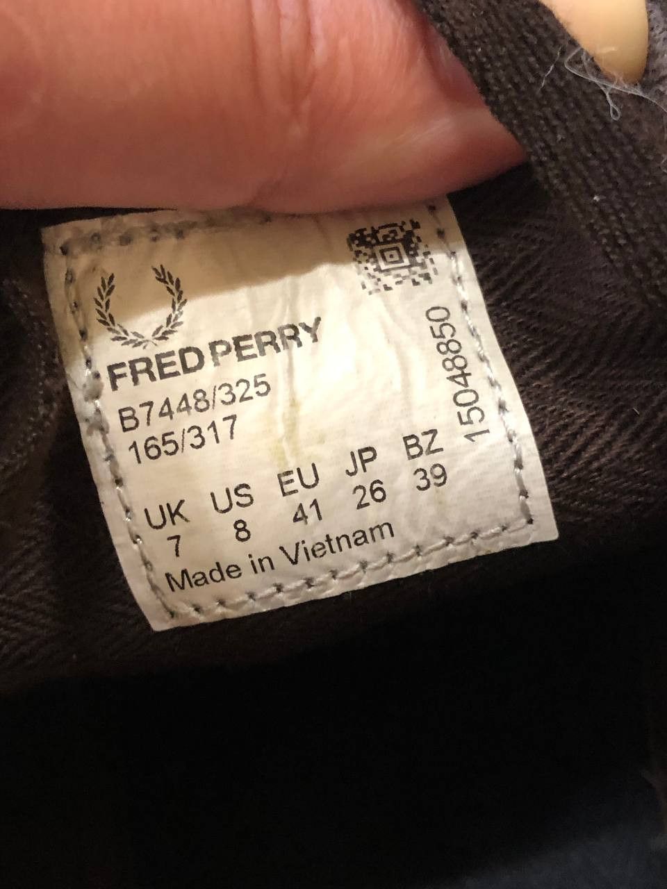 Fred Perry Y2K Low-Top Sneakers Fred Perry Vintage logo Streetwear Size US 8 / EU 41 - 4 Thumbnail