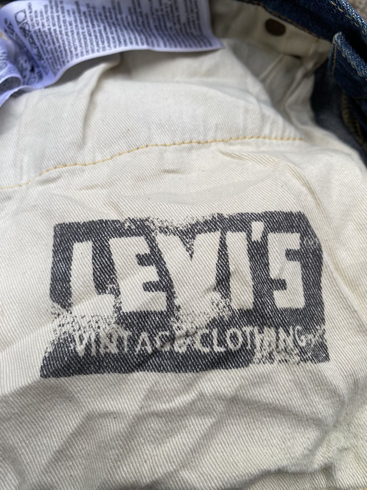 Levi's Vintage Clothing Levis 501XX Big E Made in Turkey Size US 31 - 16 Thumbnail