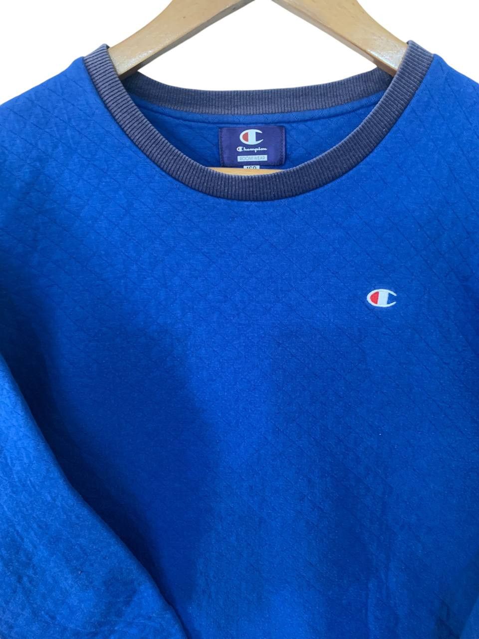 Champion × Vintage Vintage blue champion small logo sweatshirt xs Size US XS / EU 42 / 0 - 2 Thumbnail