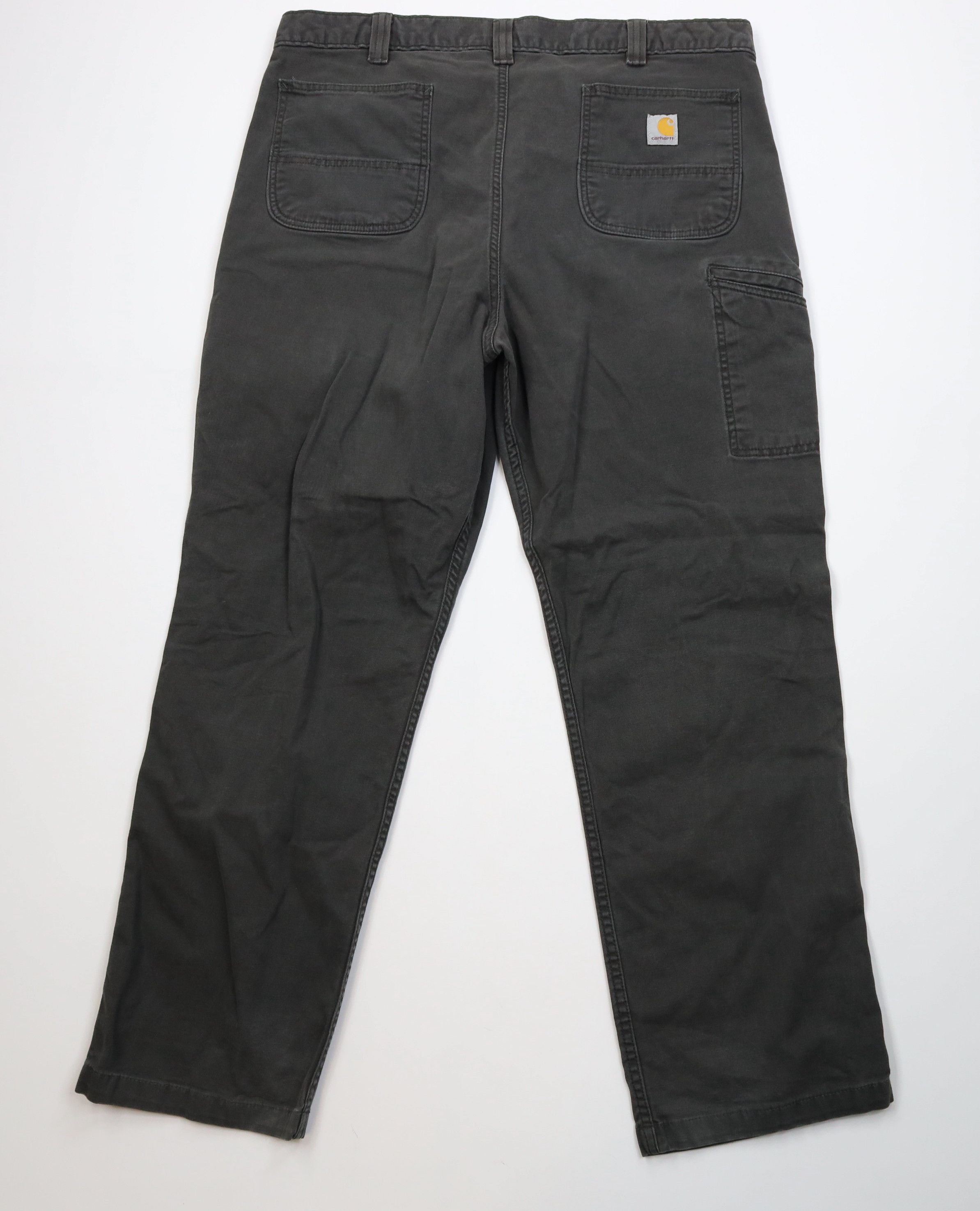 Carhartt Vintage Y2K Carhartt Relaxed Canvas Wide Leg Pants Peat Size US 40 / EU 56 - 9 Thumbnail