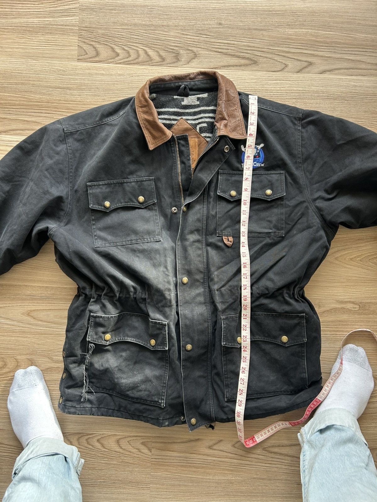 Anime Vintage Cartoon Crew Anime Embroider Workwear Chore Jacket Size US XL / EU 56 / 4 - 9 Thumbnail