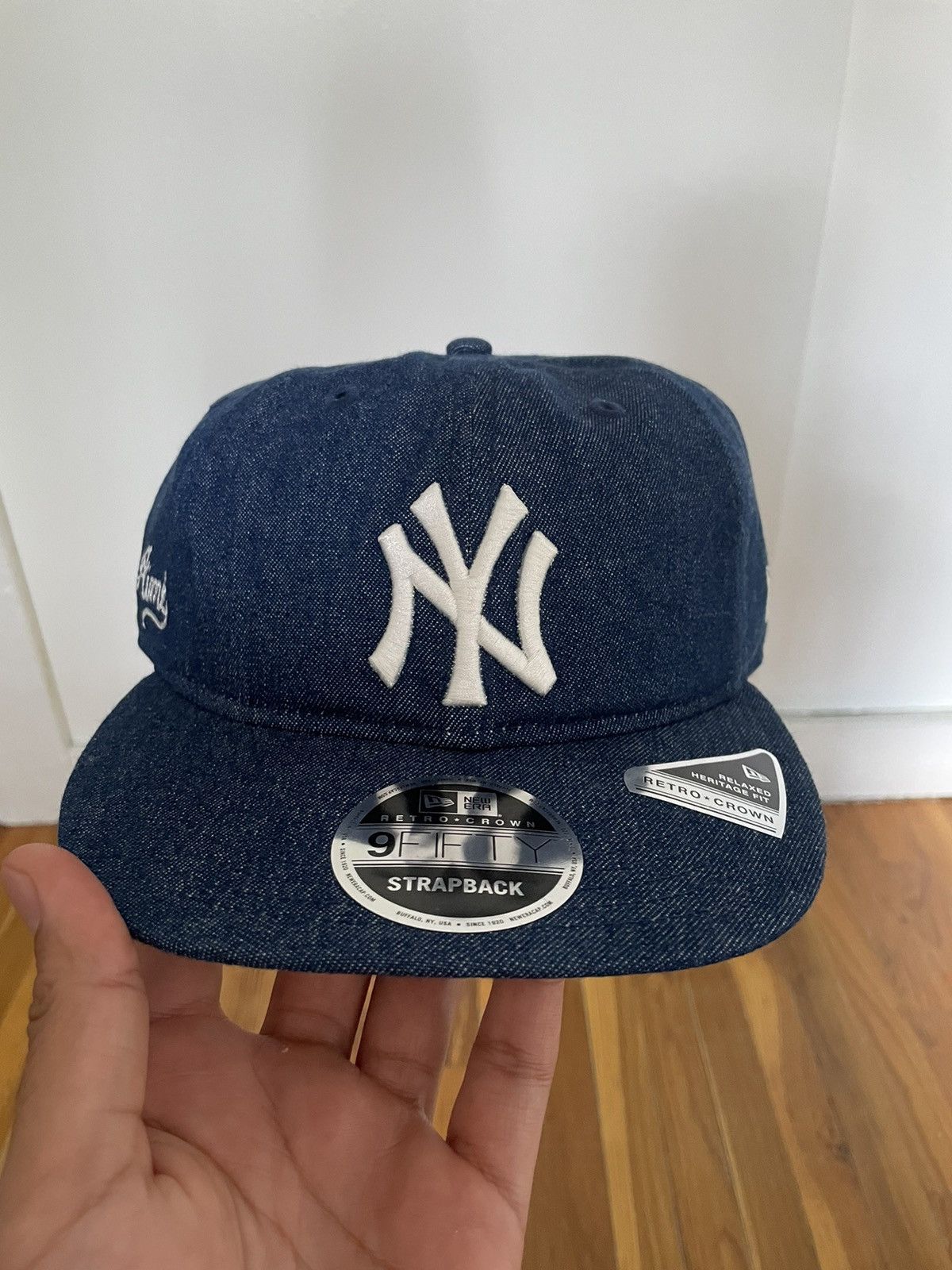 Pull Homme Aime Leon Dore ALD / New York Mets - Gris Laine Rayures, Taille XL, Neuf Avec étiquettes