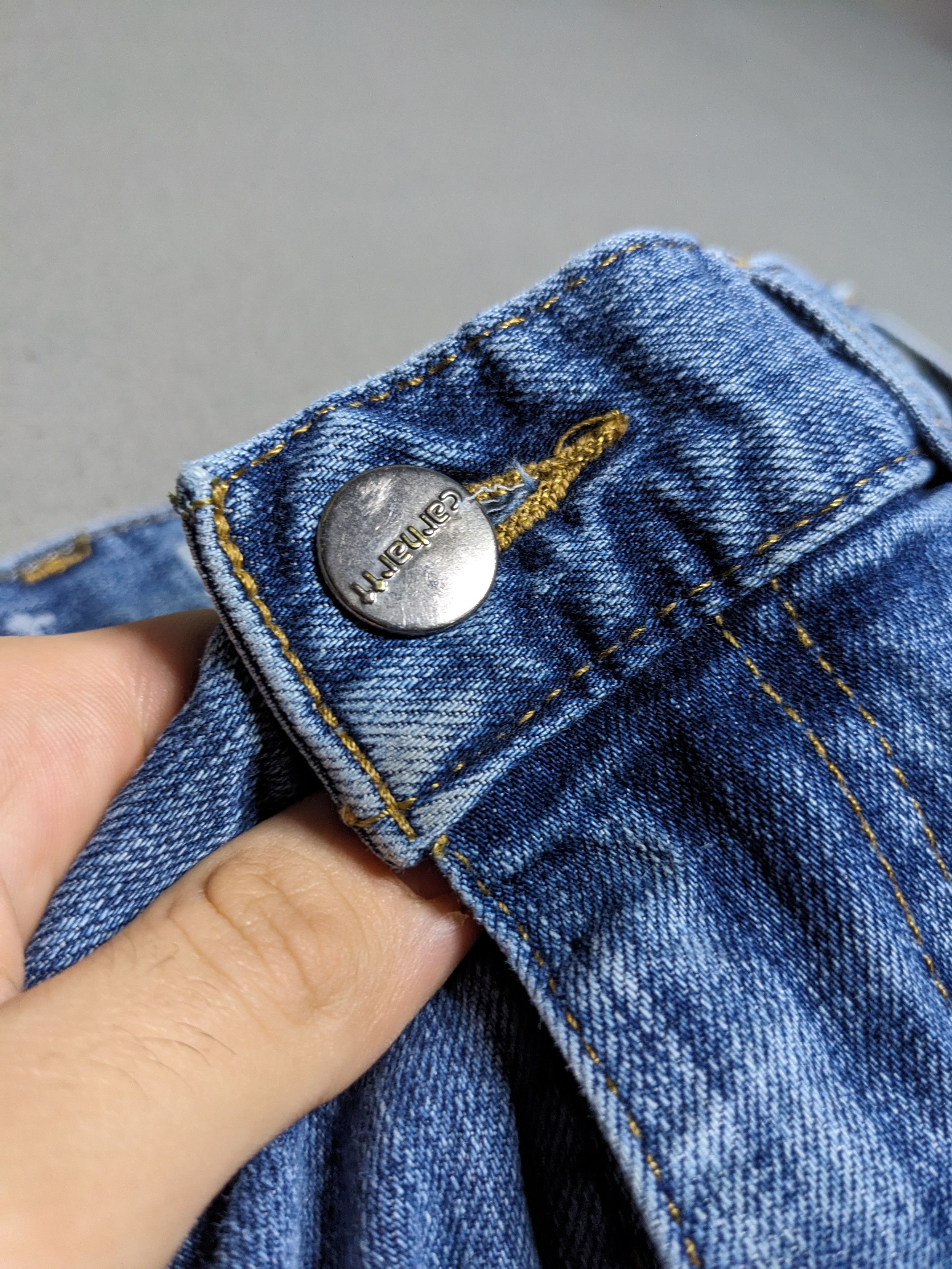 Carhartt Carhartt Straight Jeans Mens 30x34 Rugged Relaxed Stretch Size US 30 / EU 46 - 8 Thumbnail