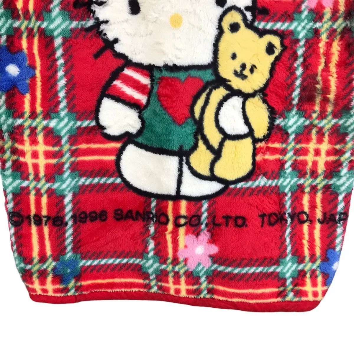 Vintage Vintage HELLO KITTY SANRIO 1996 Collection Fleece Ves Size XL / US 12-14 / IT 48-50 - 4 Thumbnail