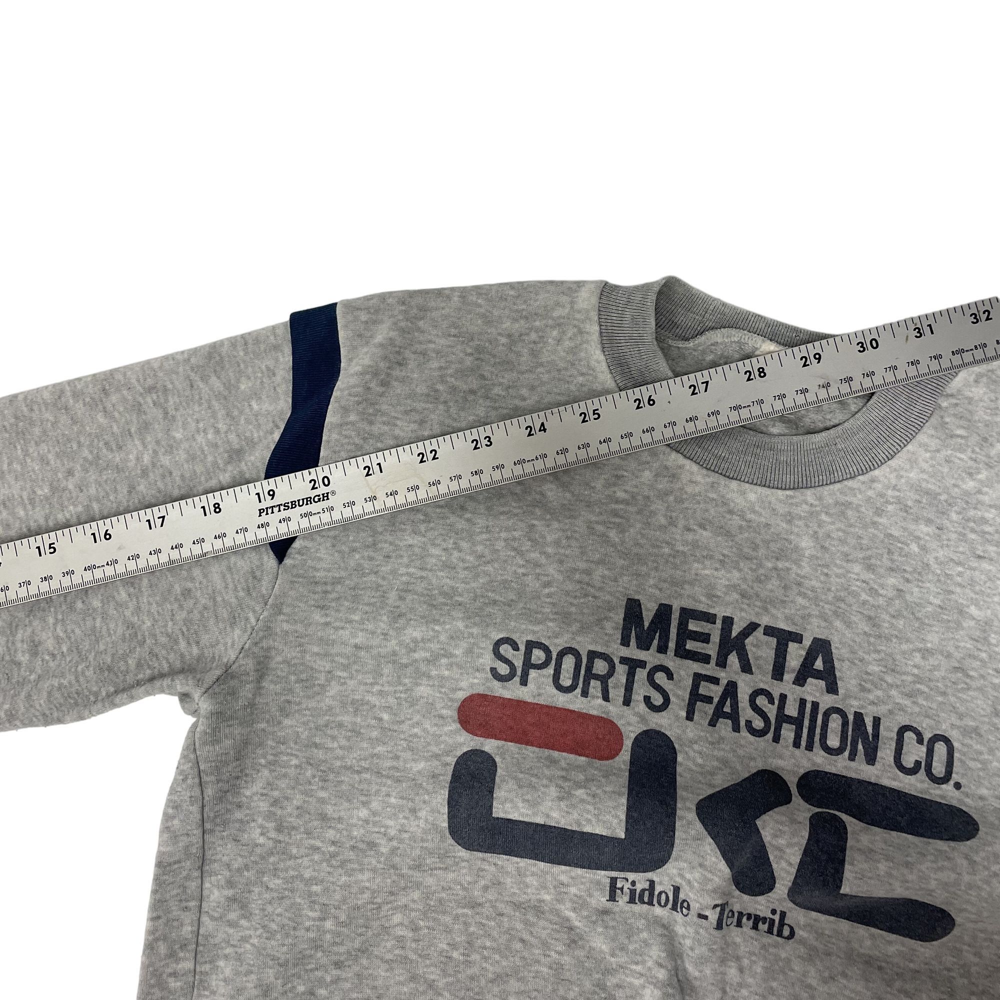 Other Vtg MEKTA Sports Fashion Fidole-Terrib TRI BLEND Sweatshirt Size US S / EU 44-46 / 1 - 5 Thumbnail