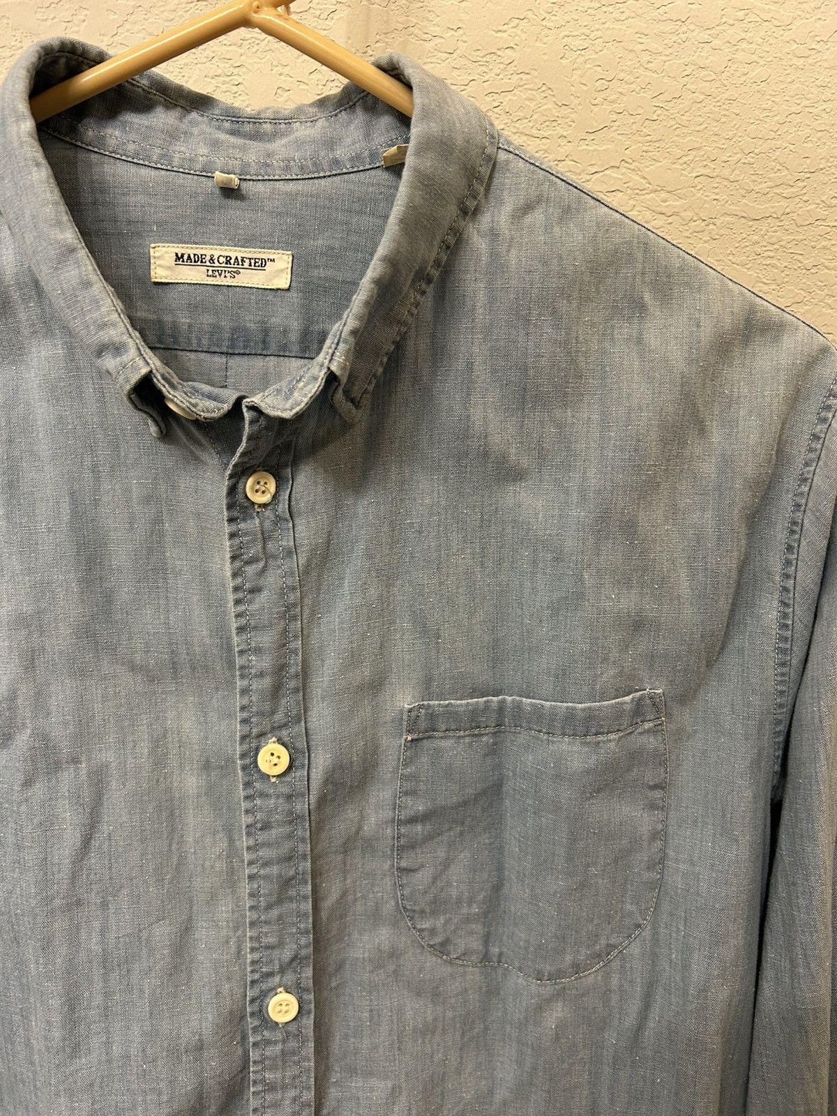 Levi's Made & Crafted Levi’s Made & Crafted Denim Shirt Size US L / EU 52-54 / 3 - 3 Thumbnail
