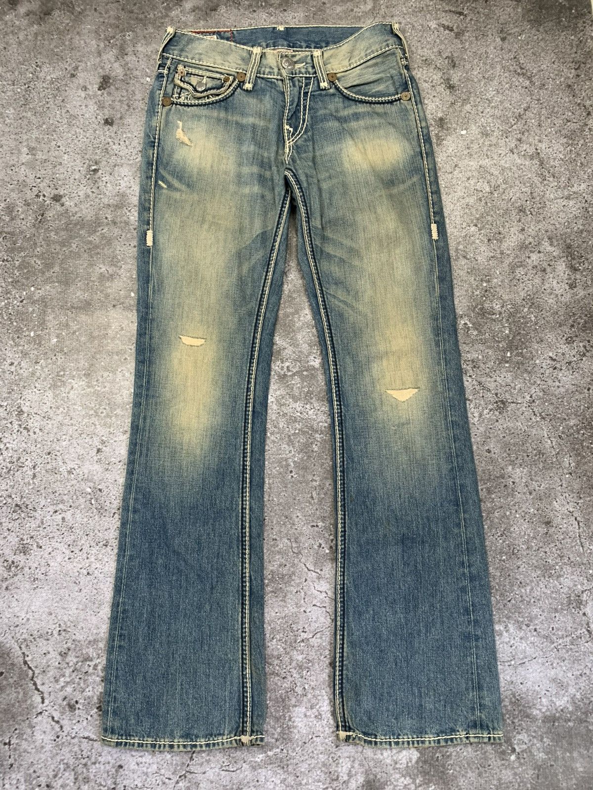 True Religion True Religion Y2k Flared Jeans Size US 30 / EU 46 - 5 Thumbnail