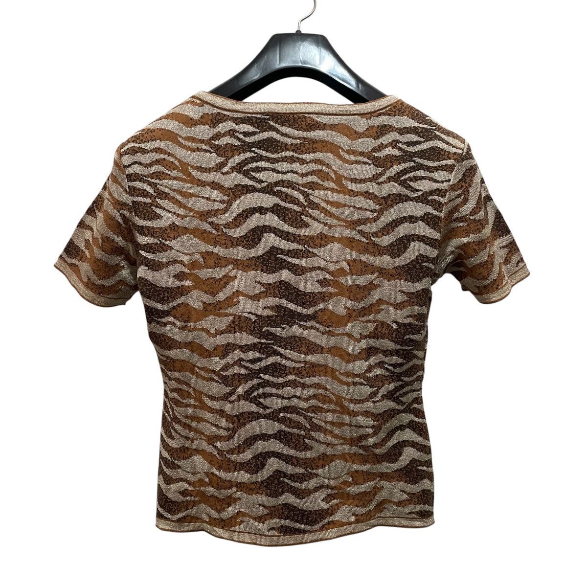 Dior CHRISTIAN DIOR SHORT SLEEVED TOP Size L / US 10 / IT 46 - 7 Thumbnail