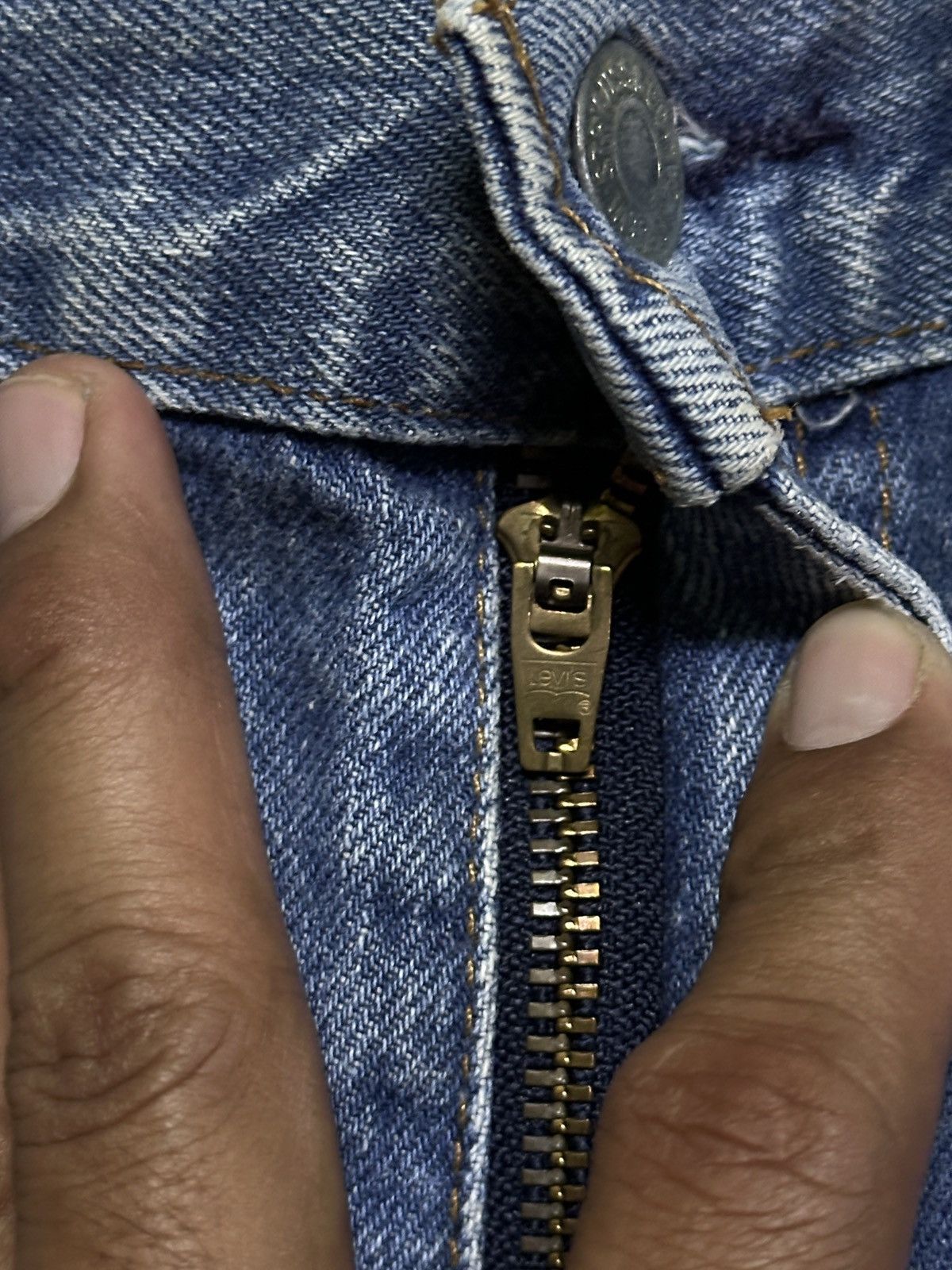 Levi's Vintage Levis 502 Blue Washed 32x41 . Size US 32 / EU 48 - 9 Thumbnail