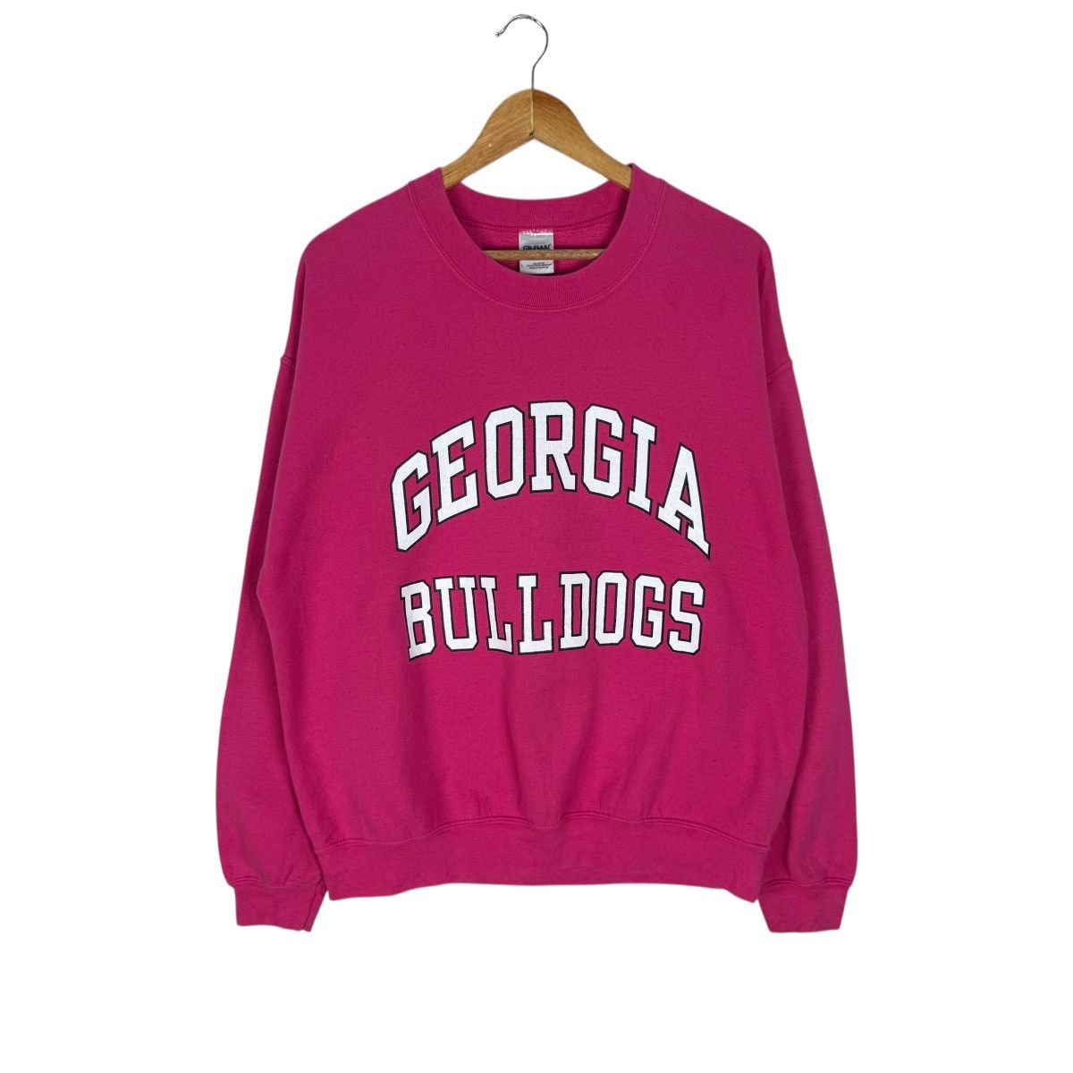 Gildan ☀️GEORGIA BULLDOGS SWEATSHIRT CREWNECK Size US L / EU 52-54 / 3 - 2 Thumbnail