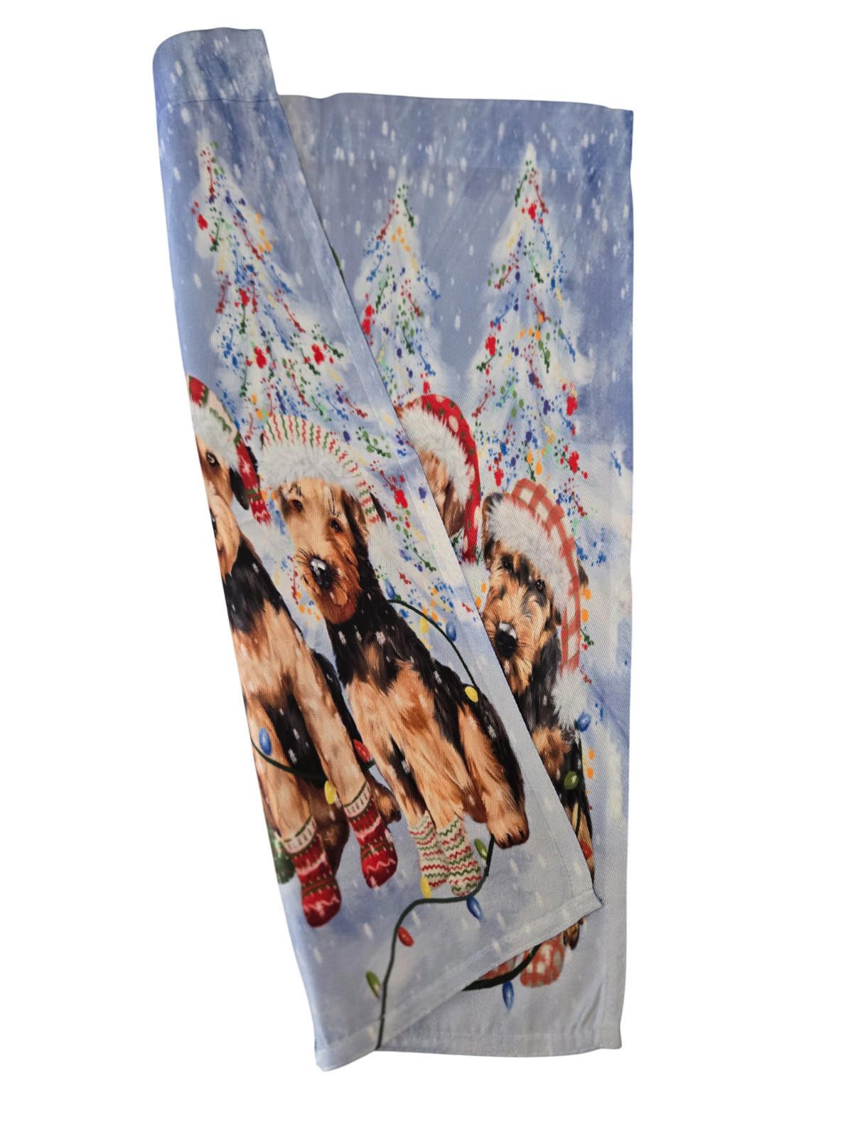 Other Dog Holiday Garden Flag Outside Decor Trees Lights NEW Size ONE SIZE - 2 Thumbnail