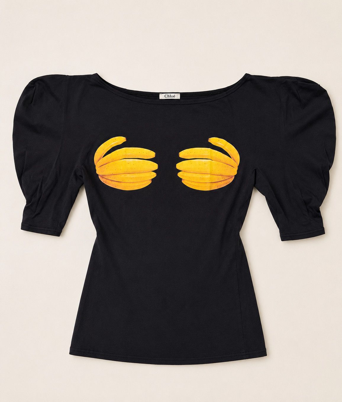 Chloe CHLOÉ Top Bananes 2001 Size M / US 6-8 / IT 42-44 - 1 Thumbnail