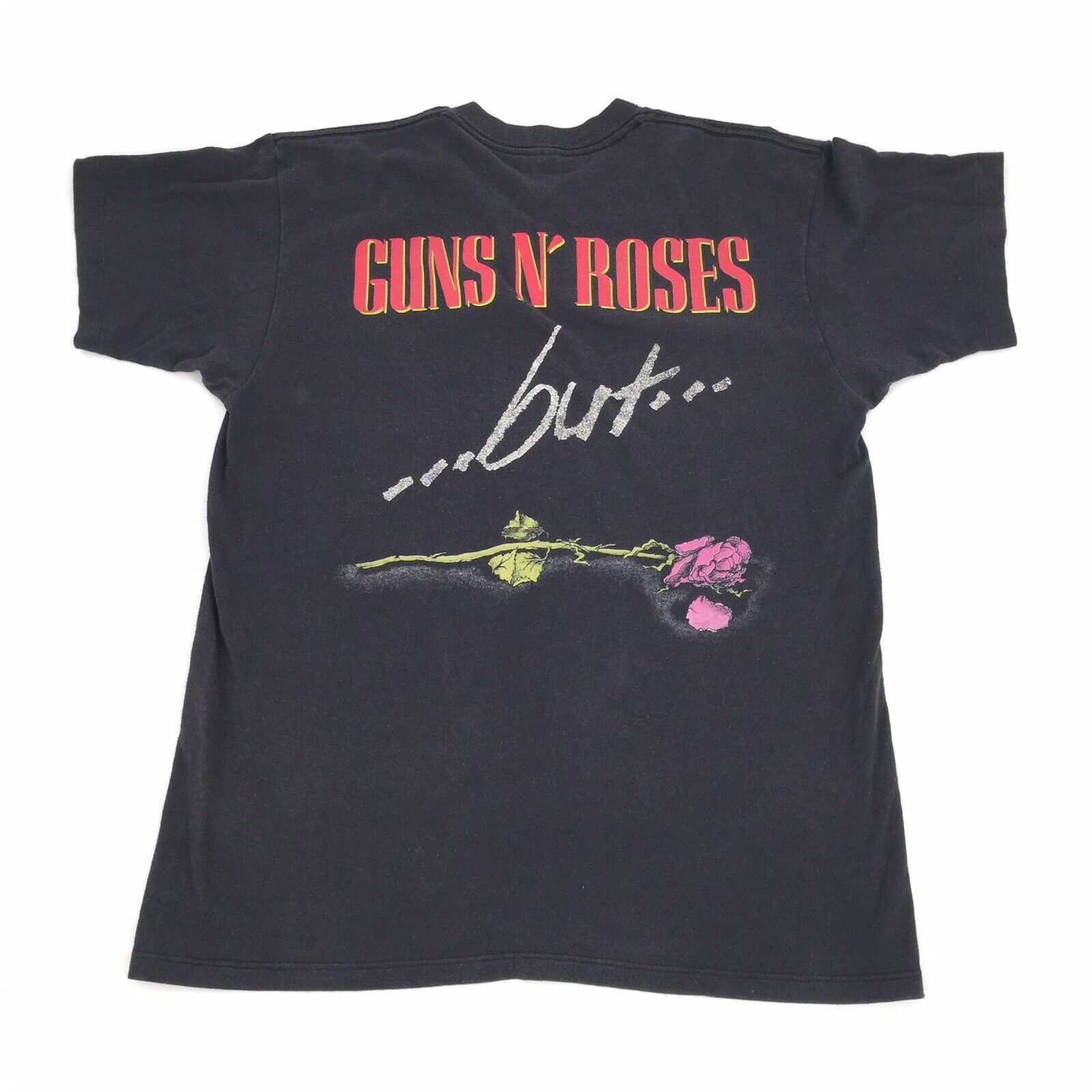 Vintage VTG 1989 Guns n Roses Used to Love Her Band T-Shirt SS Mens Size US L / EU 52-54 / 3 - 2 Thumbnail