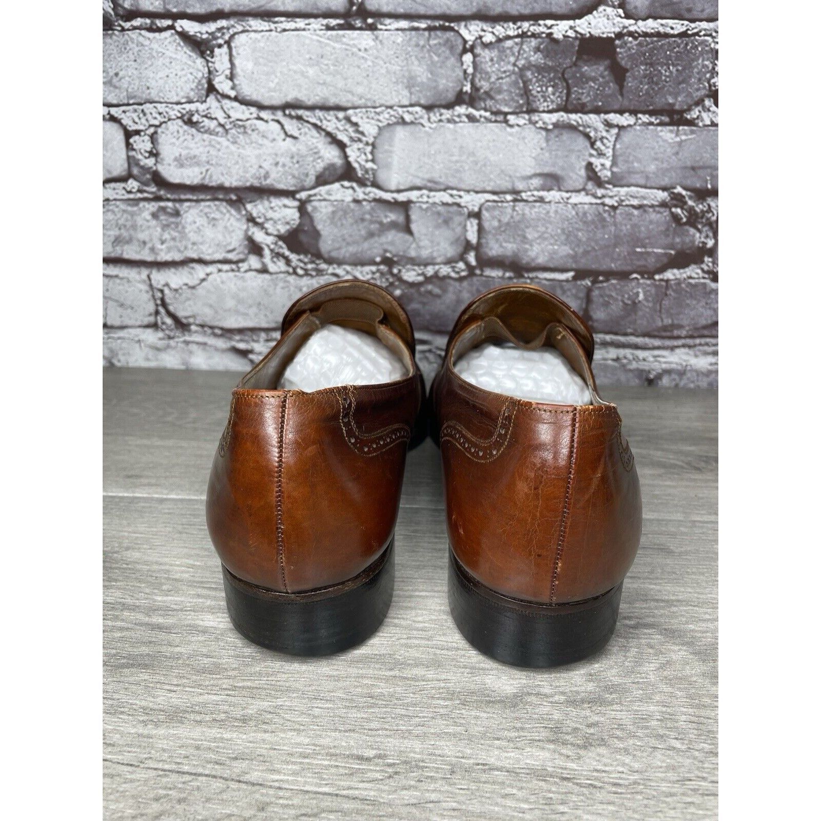 Bally Bally Satolas Brown Leather Wingtip Tassel Loafer Dress Shoe Size US 10 / EU 43 - 4 Thumbnail