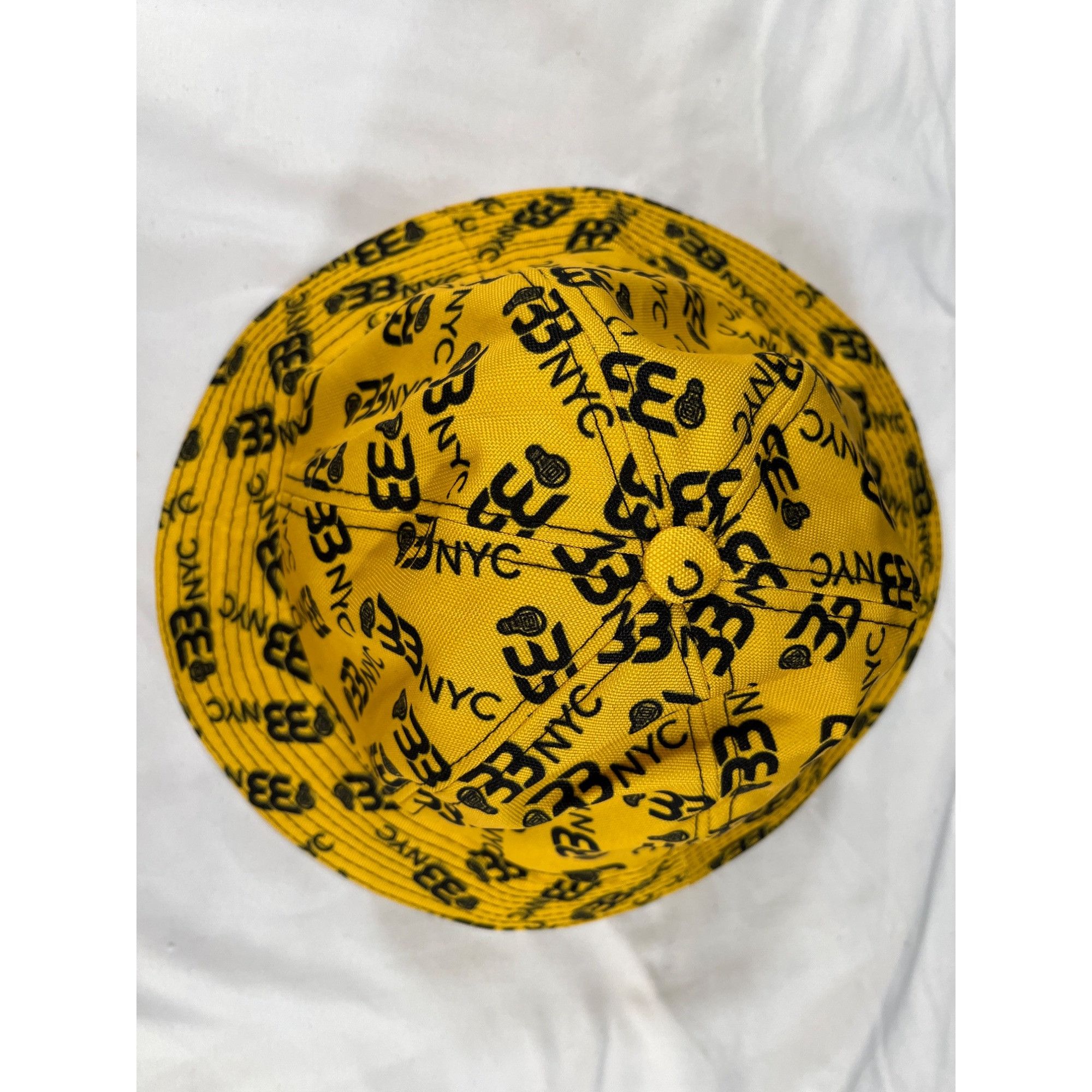 Other BB NYC Unisex Yellow Bucket Hat SKU 6160 Size ONE SIZE - 4 Thumbnail