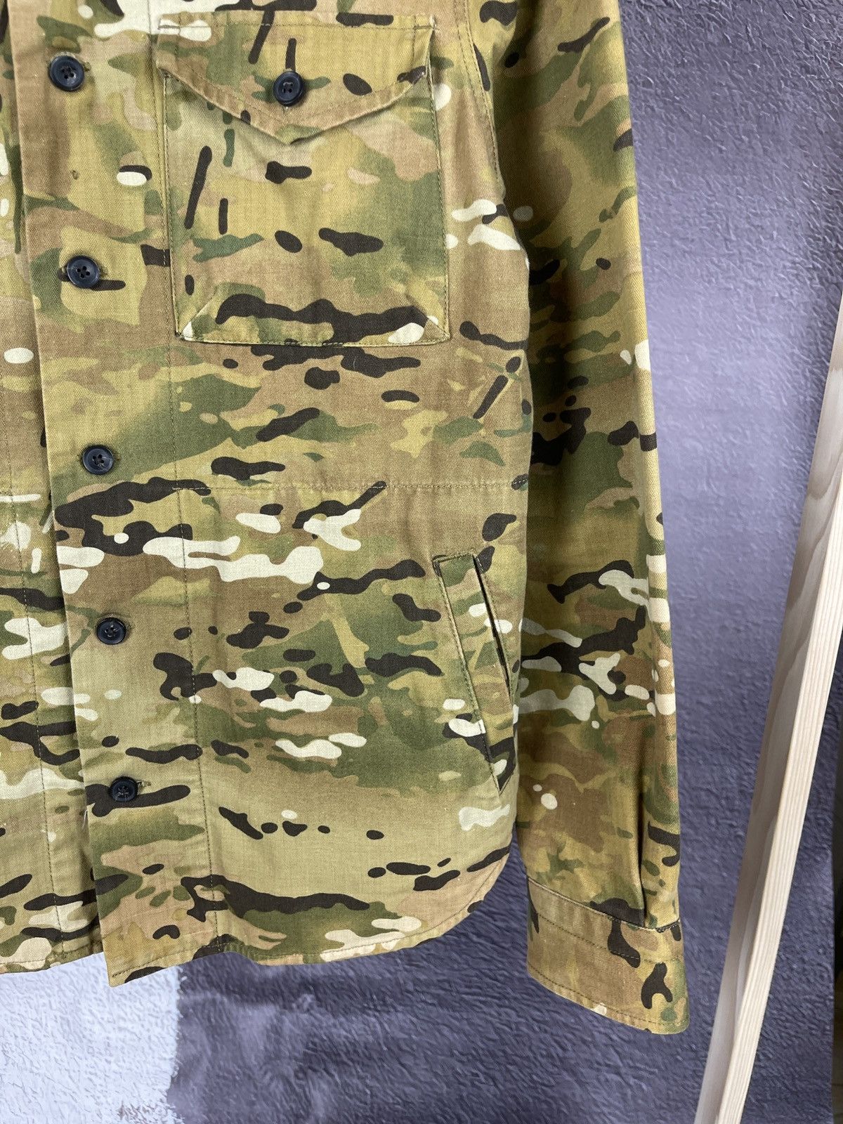 Allsaints Allsaints Ernesto LS shirt military utility overshirt Size US M / EU 48-50 / 2 - 5 Thumbnail
