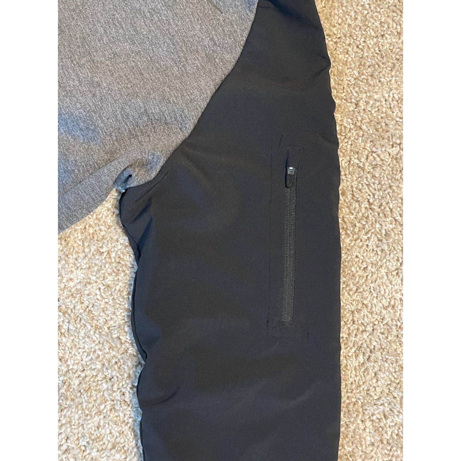 Nike Nike Jacket Mens Grey Black Swoosh Full Zip Hooded Dri Fit Pullover Track Jacket Dri-FIT Pocket Cross Training Running Gym Outdoor Casual Power: N/A Size US S / EU 44-46 / 1 - 3 Thumbnail