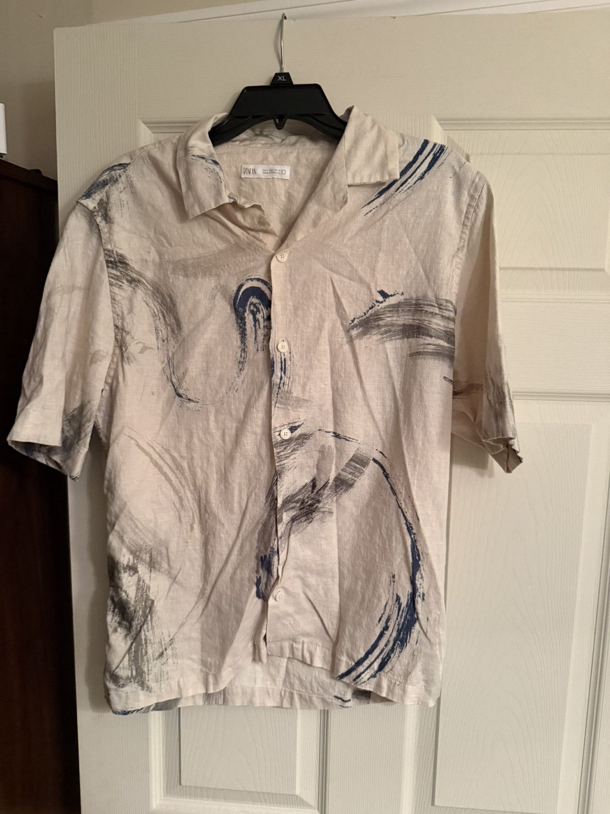 Vintage × Zara Abstract Painting dress shirt Size US M / EU 48-50 / 2 - 1 Thumbnail