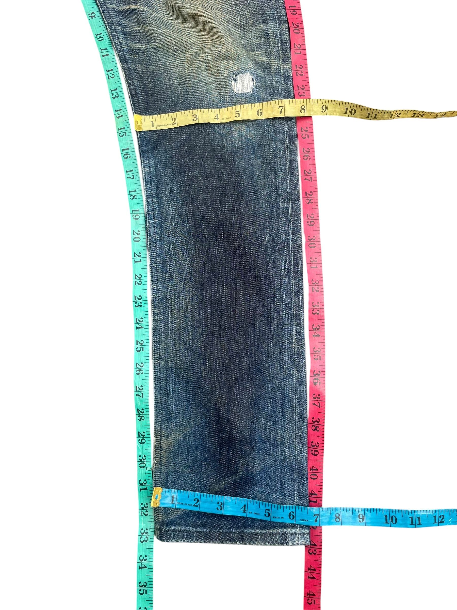 Edwin Vintage Edwin SKK505 Redline Distresed Denim Size US 34 / EU 50 - 13 Thumbnail