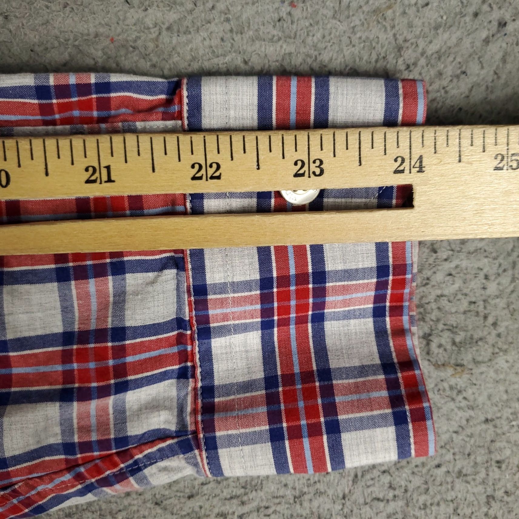 Vineyard Vines Vineyard Vines Shirt Mens Small Red Plaid Classic Fit Button Up Long Sleeve Size US S / EU 44-46 / 1 - 6 Thumbnail