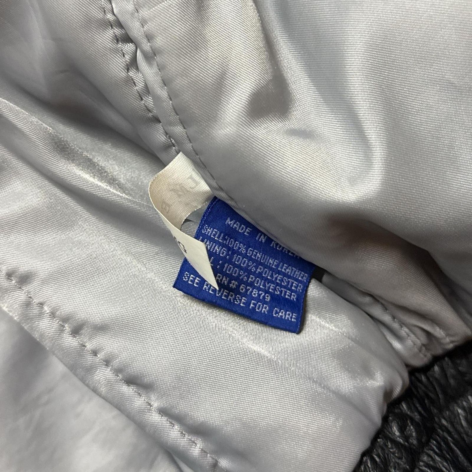 Starter × Vintage Vintage 90s Indianapolis Colts Starter NFL Leather Jacket Size US XL / EU 56 / 4 - 6 Thumbnail