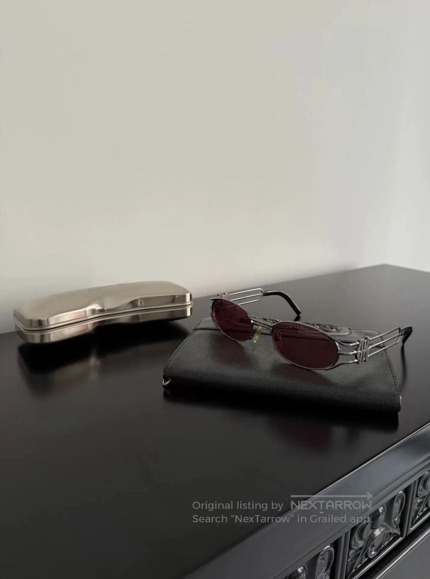 Jean Paul Gaultier Jean Paul Gaultier Cyberpunk Sunglasses. Size ONE SIZE - 8 Thumbnail