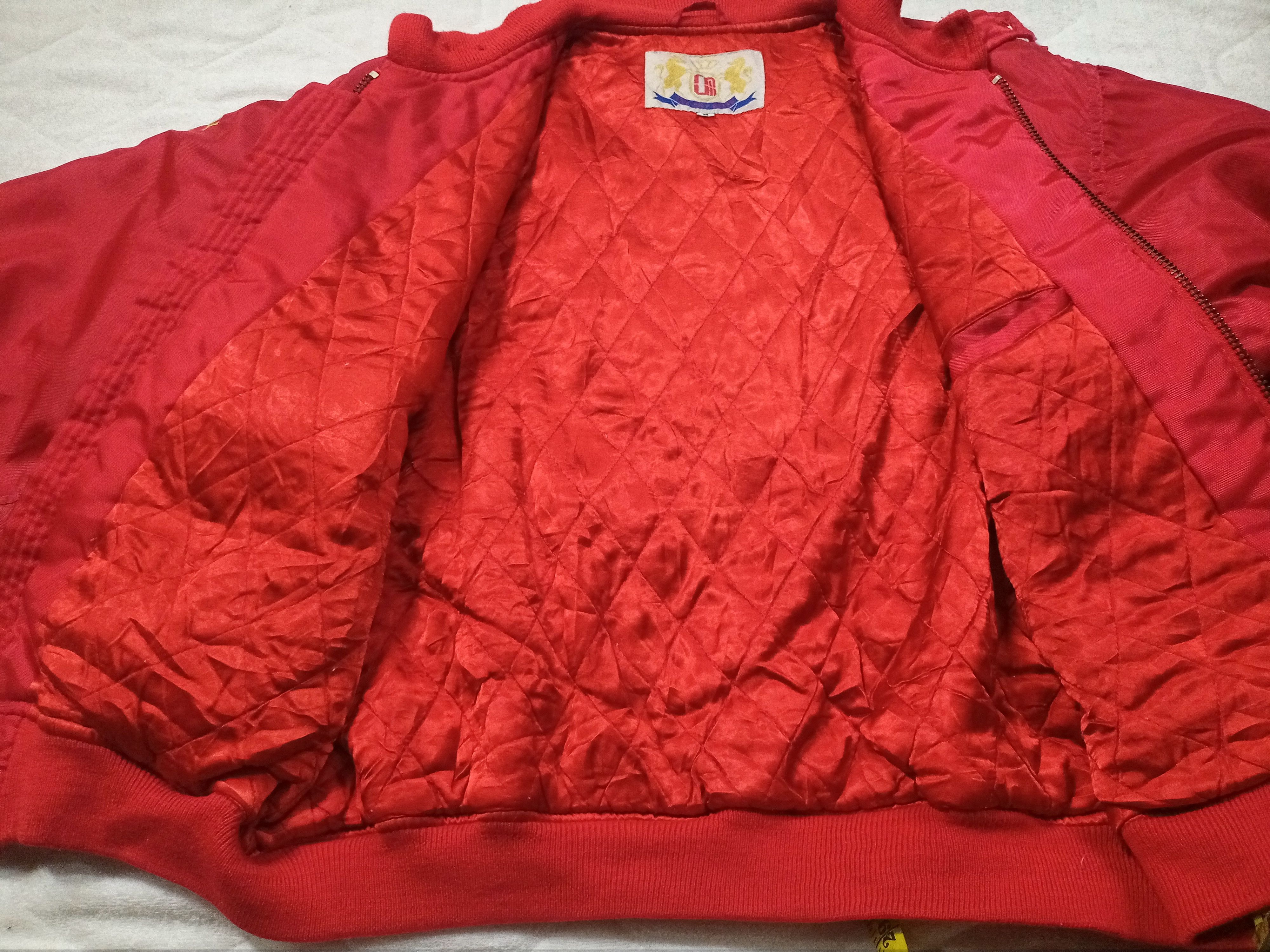 Japanese Brand US ROYAL ACADEMY BOMBERS JACKET Size US L / EU 52-54 / 3 - 12 Thumbnail