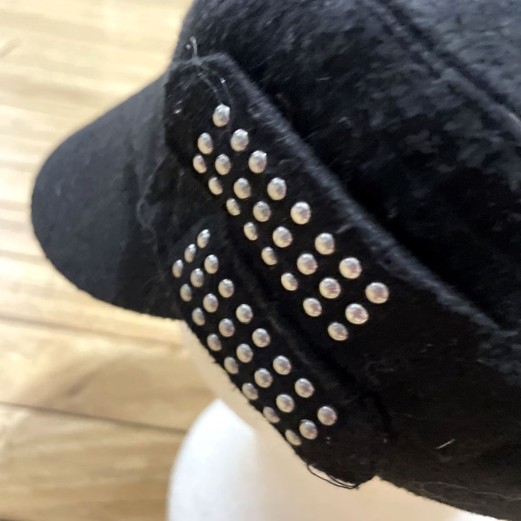 Vintage VINTAGE Icing Bejeweled Cadet Cap Wool Black Rave Goth Scene Grunge Adult OS Rare Cap Womens OS Black Wool Vintage Icing Cadet Cap Bejeweled Size ONE SIZE - 7 Thumbnail