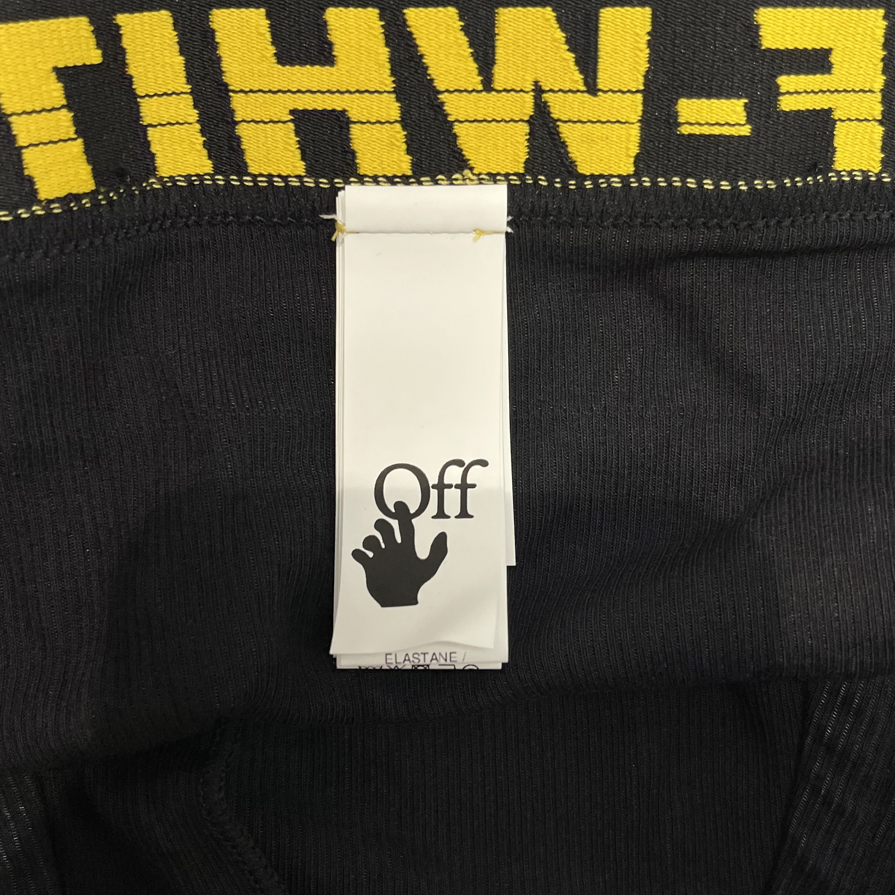 Off-White Off-White Industrial Boxer Tri-Pack Black Size ONE SIZE - 4 Thumbnail
