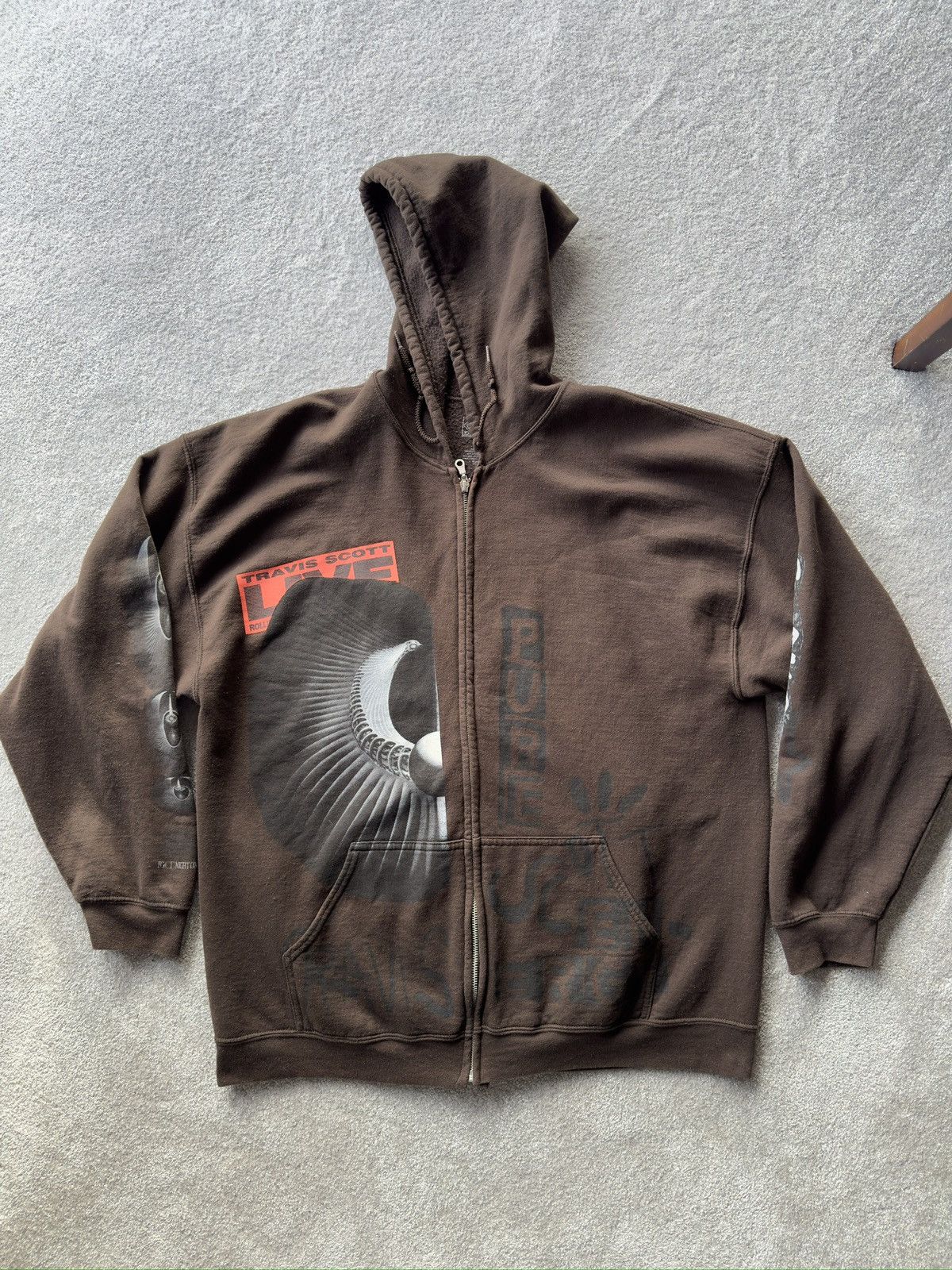 Travis Scott RARE Travis Scott Rolling Loud 2023 Utopia Hoodie Size US XL / EU 56 / 4 - 1 Thumbnail