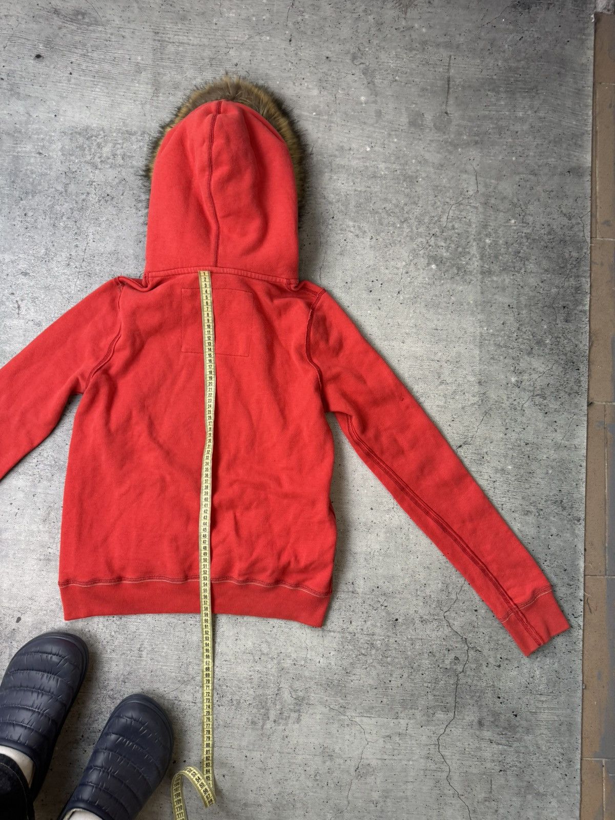 Abercrombie & Fitch Abercrombie & Fitch Y2K LGB IfSixWasNine Faux Fur Zip Hoodie Size US S / EU 44-46 / 1 - 13 Thumbnail