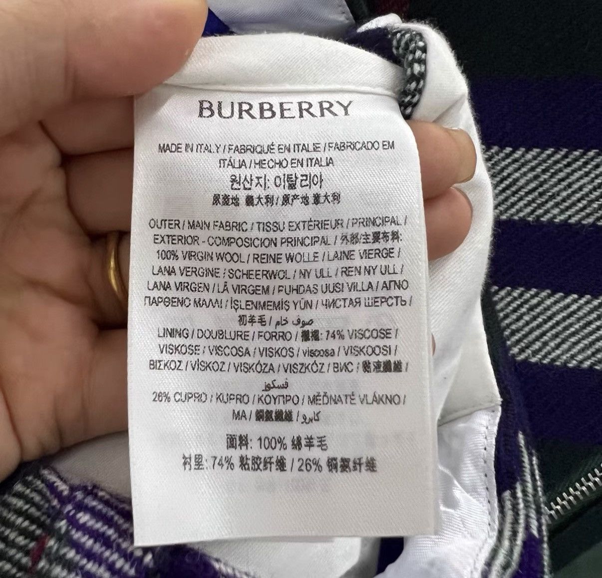 Burberry Burberry Check Full-print Straight-leg Pants J41 Size US 32 / EU 48 - 4 Thumbnail