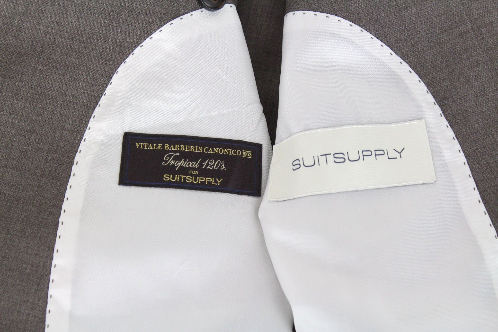Suitsupply LA SPALLA UK52S Brown Wool Suit 67303 Size 52S - 12 Thumbnail