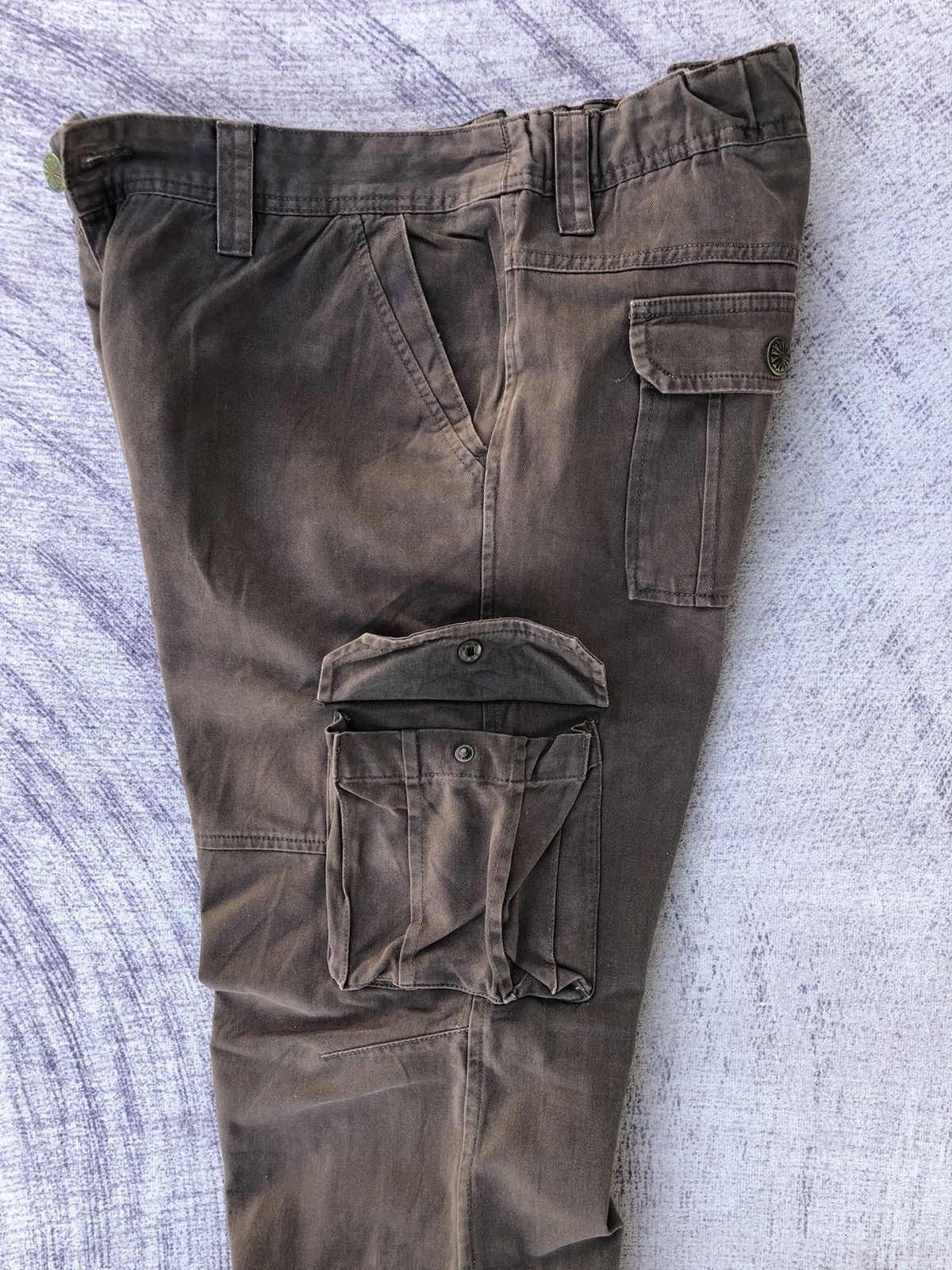 Vintage Vintage Cargo Coco Brown 6 Pocket Tactical Utility Size US 34 / EU 50 - 15 Thumbnail