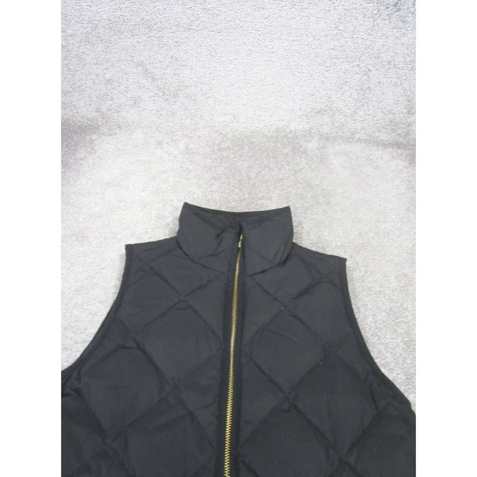 J.Crew VINTAGE J.Crew Vest Womens 2Xs Quilted Puffer Black Softshell Quilted Vest 2XS Womens Size XXS / US 00 / IT 34 - 2 Thumbnail