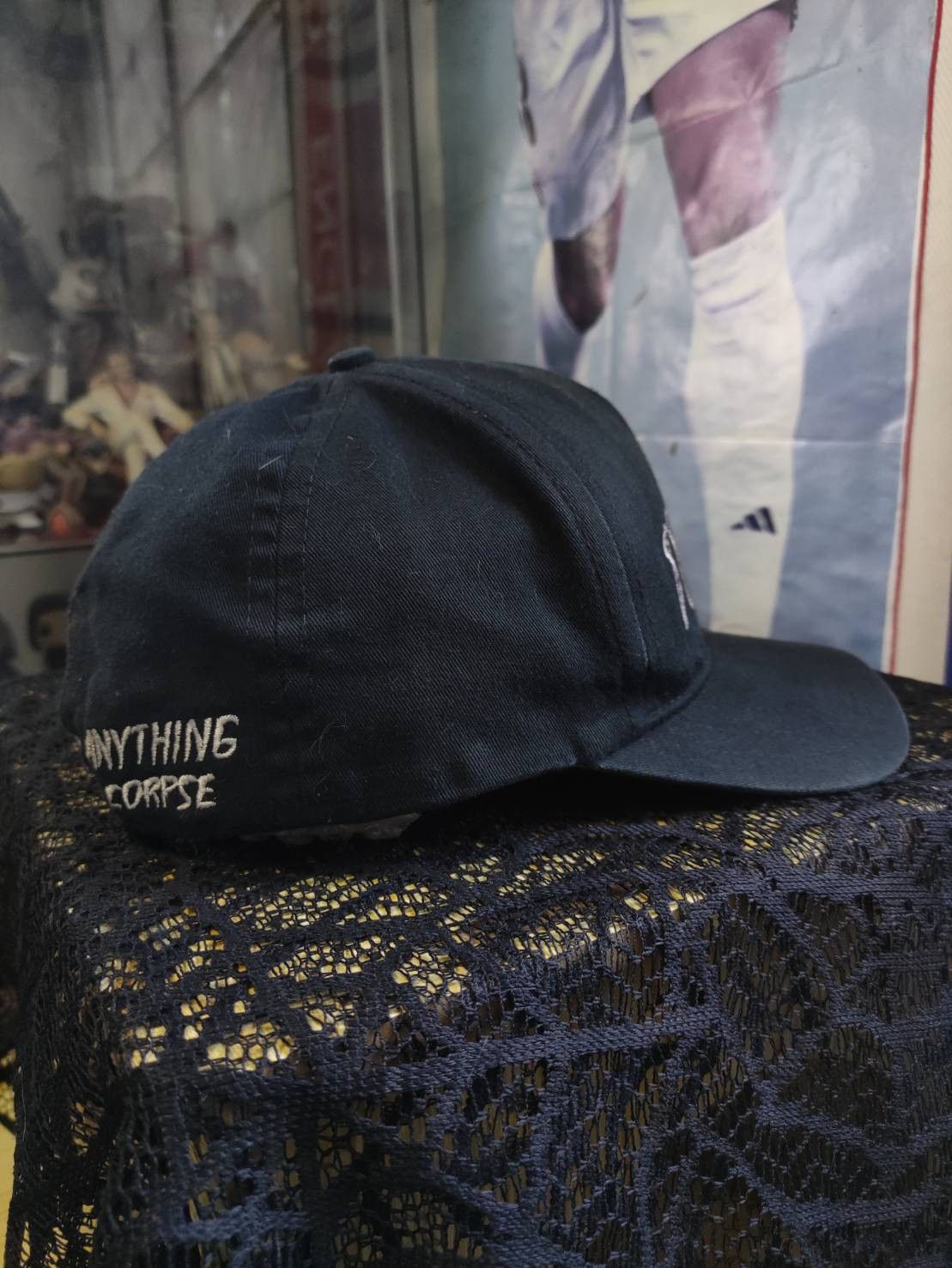aNYthing Vtg 00's Anything Corpse Pentagram Satanic Snapback Size ONE SIZE - 7 Thumbnail