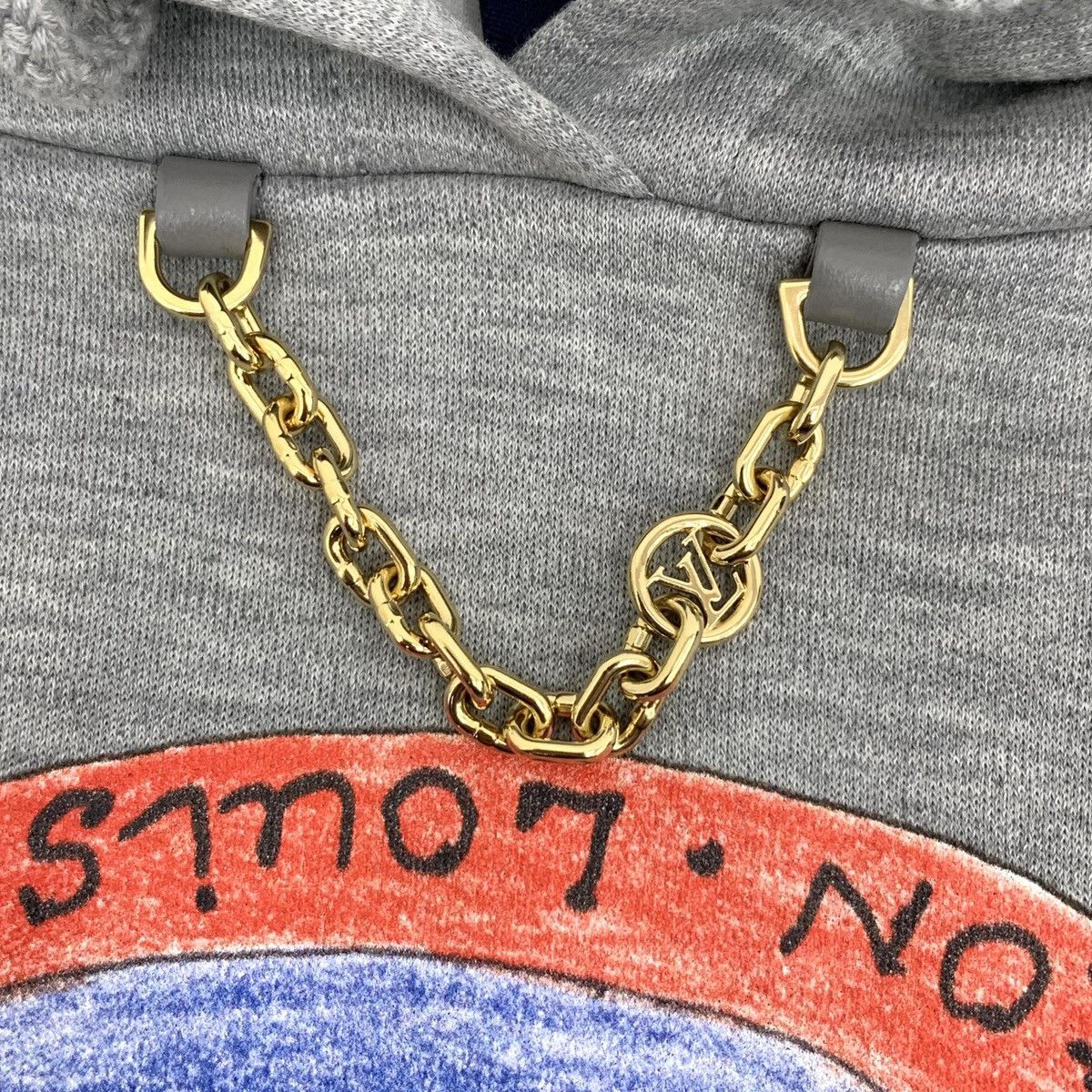 Louis Vuitton Louis Vuitton Cotton Hooded Drawstring Sweatshirt K26WX Size XS / US 0-2 / IT 36-38 - 5 Thumbnail