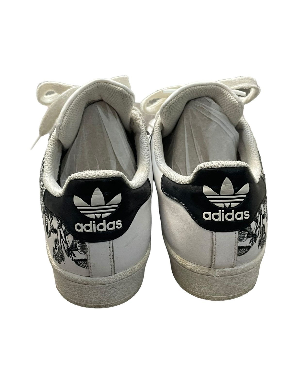 Adidas Adidas Floral Twist Shell Toe Superstar Sneakers Size US 8.5 / EU 41-42 - 5 Thumbnail