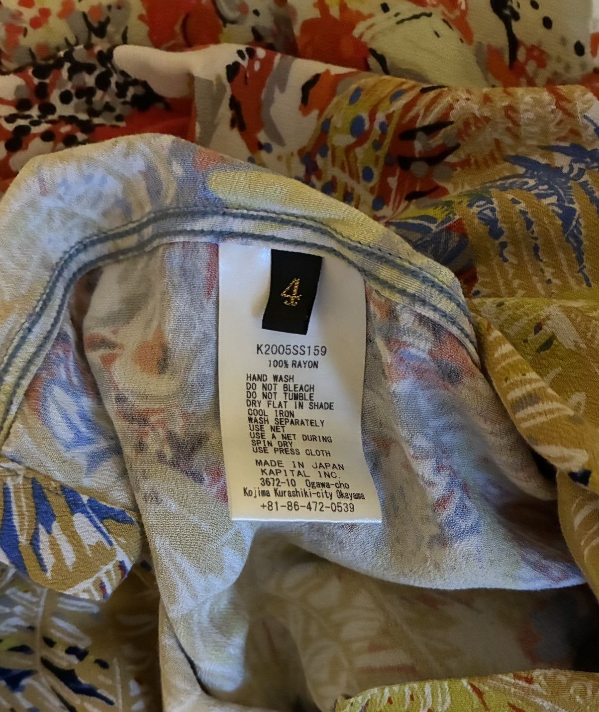 Kapital Kapital Rayon Navajoland Aloha Shirt Size US L / EU 52-54 / 3 - 4 Thumbnail