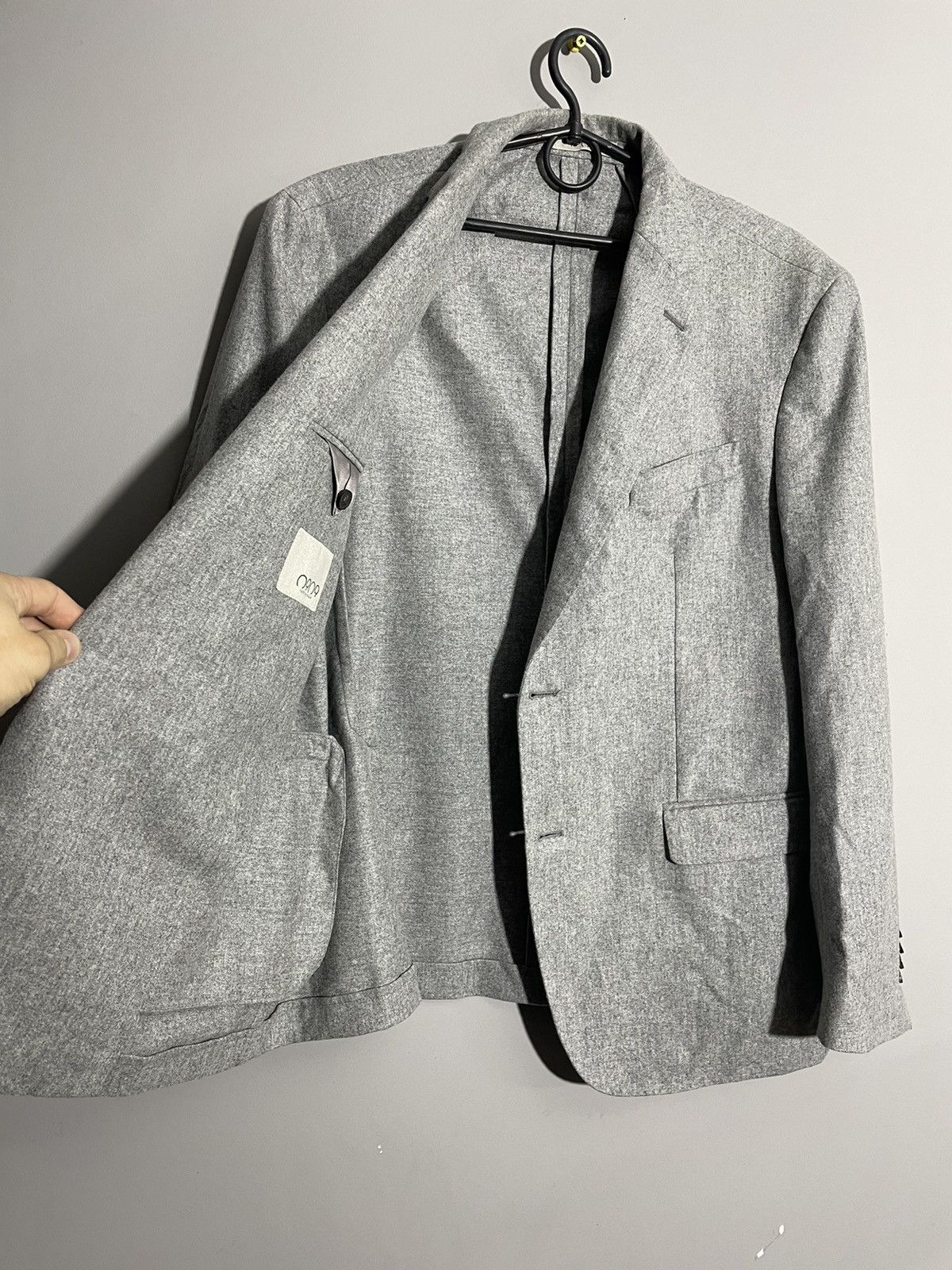 Other 0909 FATTO in Italia Vitale Barberis Canonico wool blazer Size 52R - 10 Thumbnail