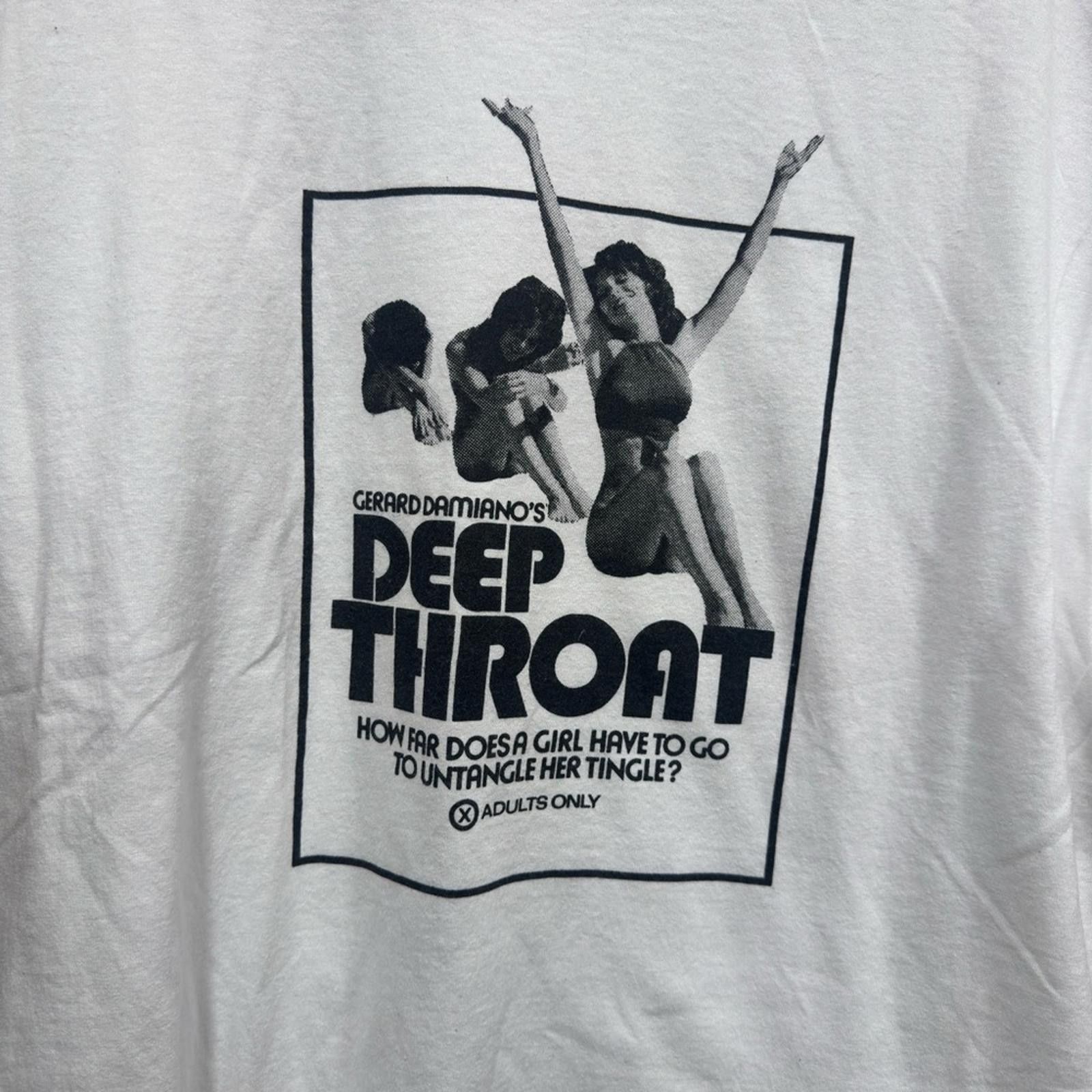 Fruit Of The Loom 2007 GERARD DAMIANO FILM T-SHIRT Size US L / EU 52-54 / 3 - 4 Thumbnail