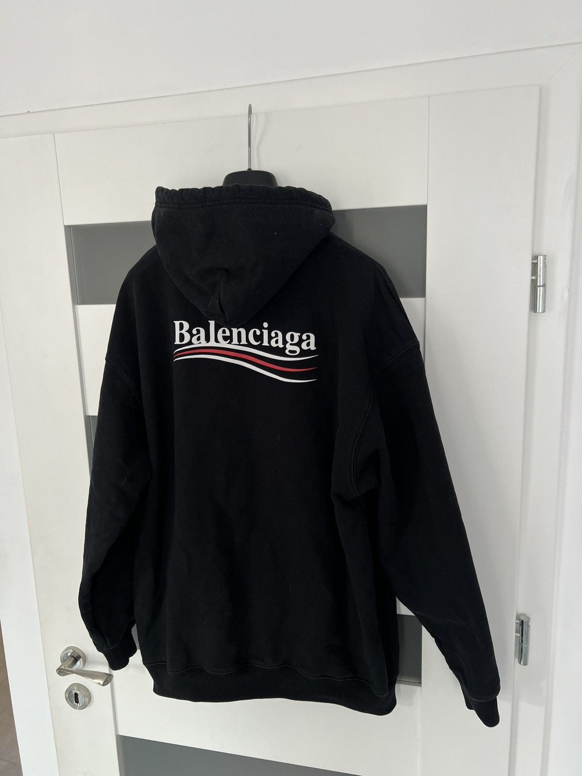 Balenciaga Balenciaga Political Bernie logo hoodie Size US XS / EU 42 / 0 - 1 Thumbnail