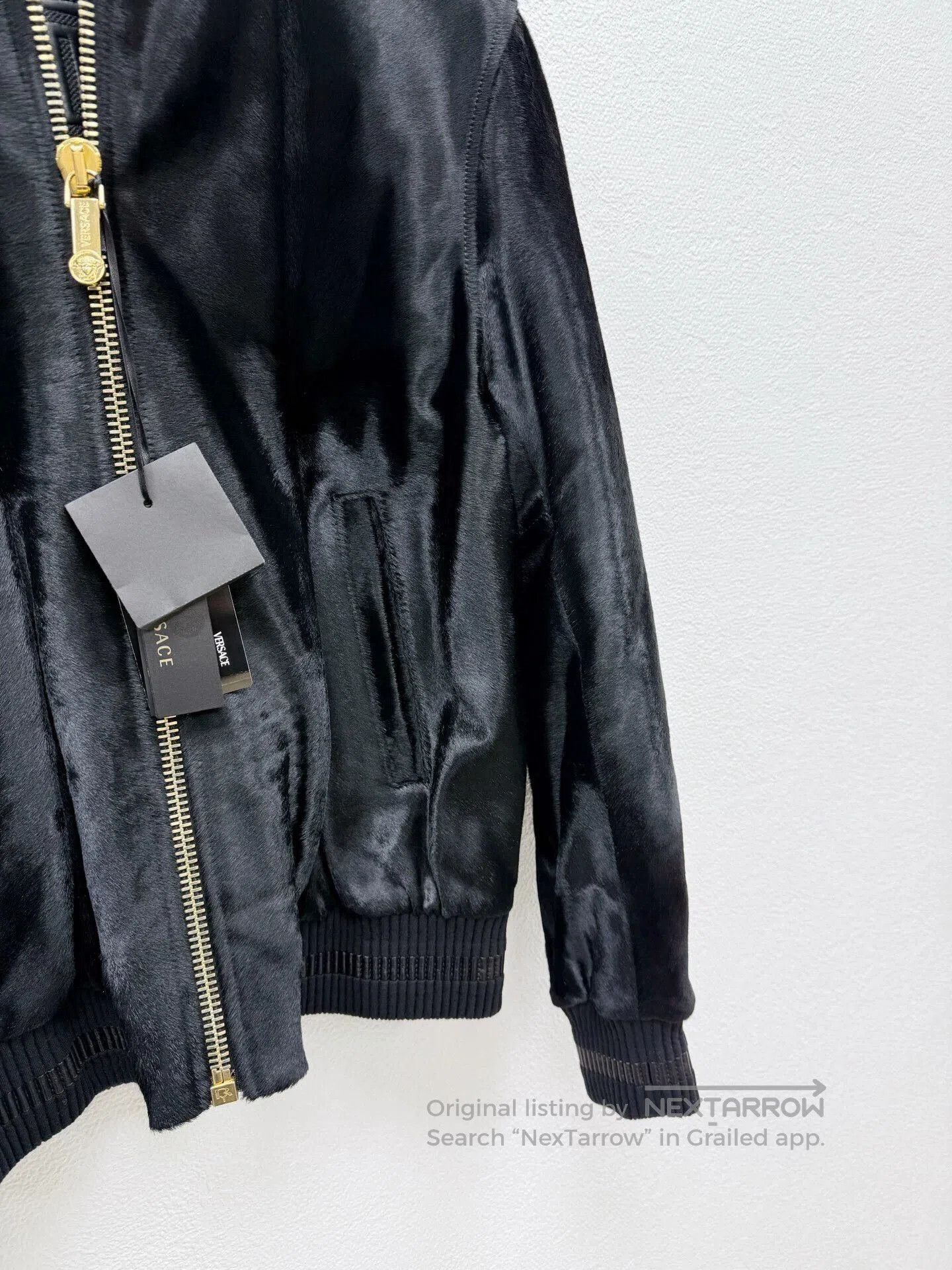 Versace VERSACE Lambskin Leather Jacket. Size US S / EU 44-46 / 1 - 3 Thumbnail