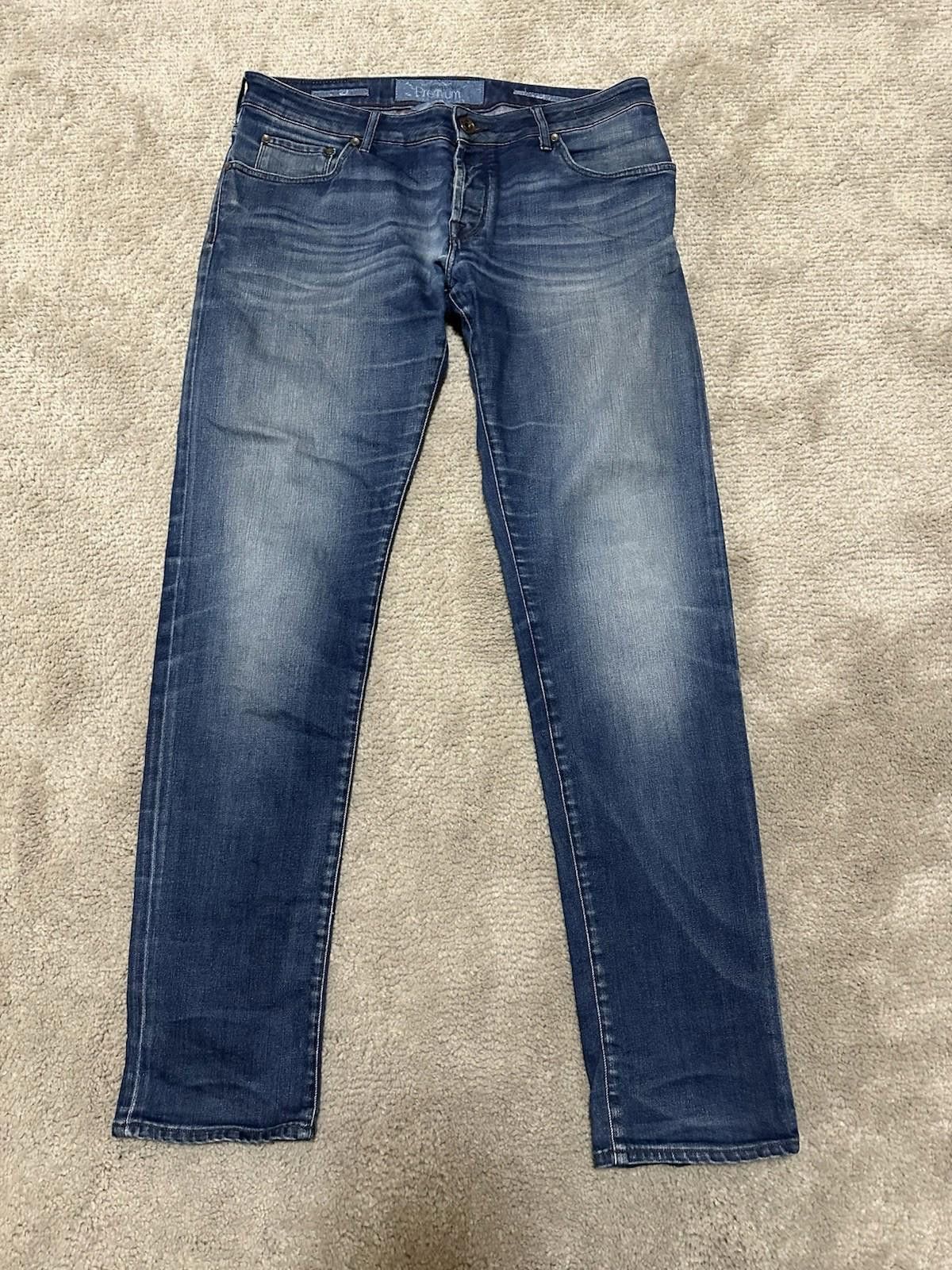 Jacob Cohen JACOB COHEN PREMIUM MENS STRETCH BLUE NICK JEANS size 38 Size US 38 / EU 54 - 1 Thumbnail