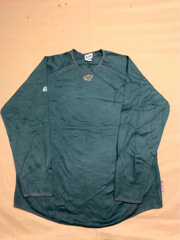 Majestic Majestic NWT Retro Minnesota Wild NHL Spirit Jersey L Size US L / EU 52-54 / 3 - 1 Thumbnail