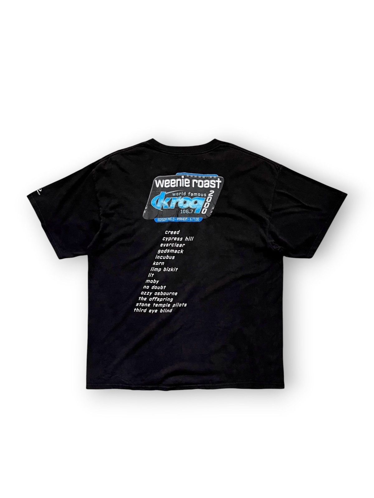 Delta 2000 Kroq Weenie Roast Concert Vintage Tee Size US XL / EU 56 / 4 - 1 Thumbnail