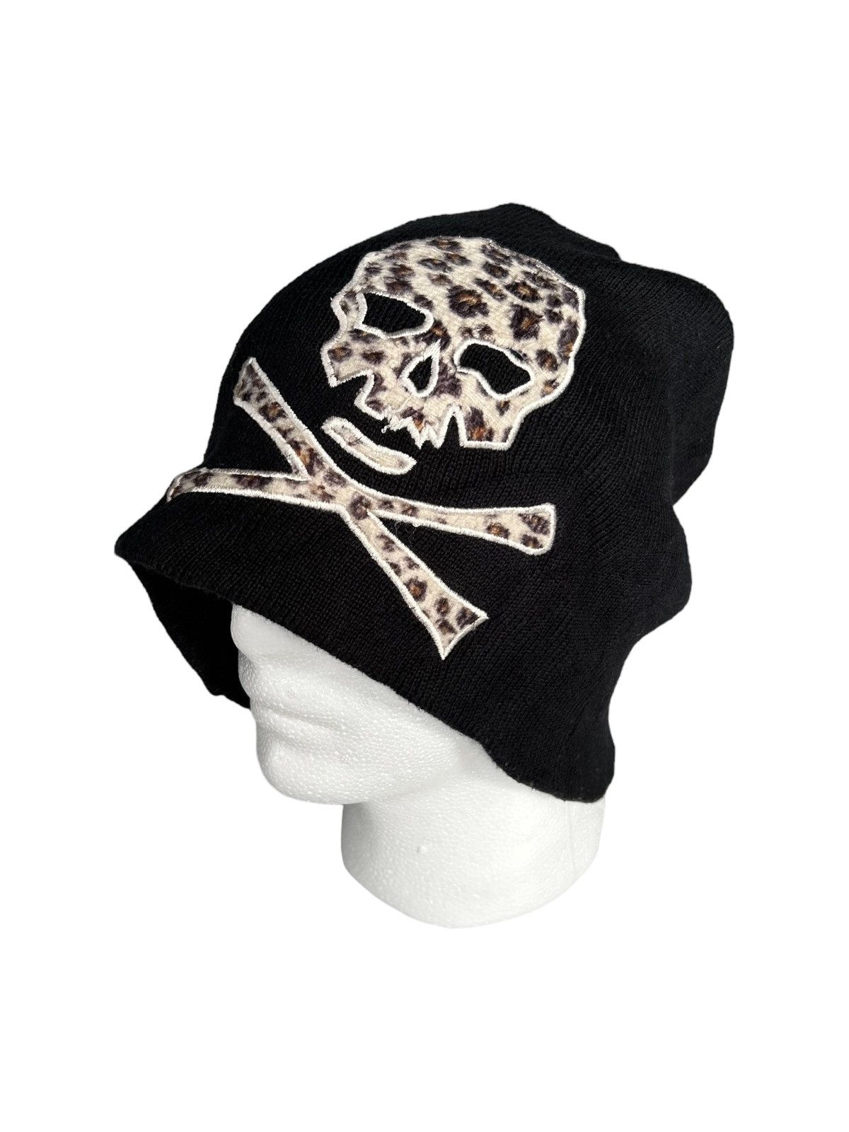 Kapital Leopard Japanese Brand Big Beanie Hats Rare Design 🎌☠️ Size ONE SIZE - 1 Thumbnail