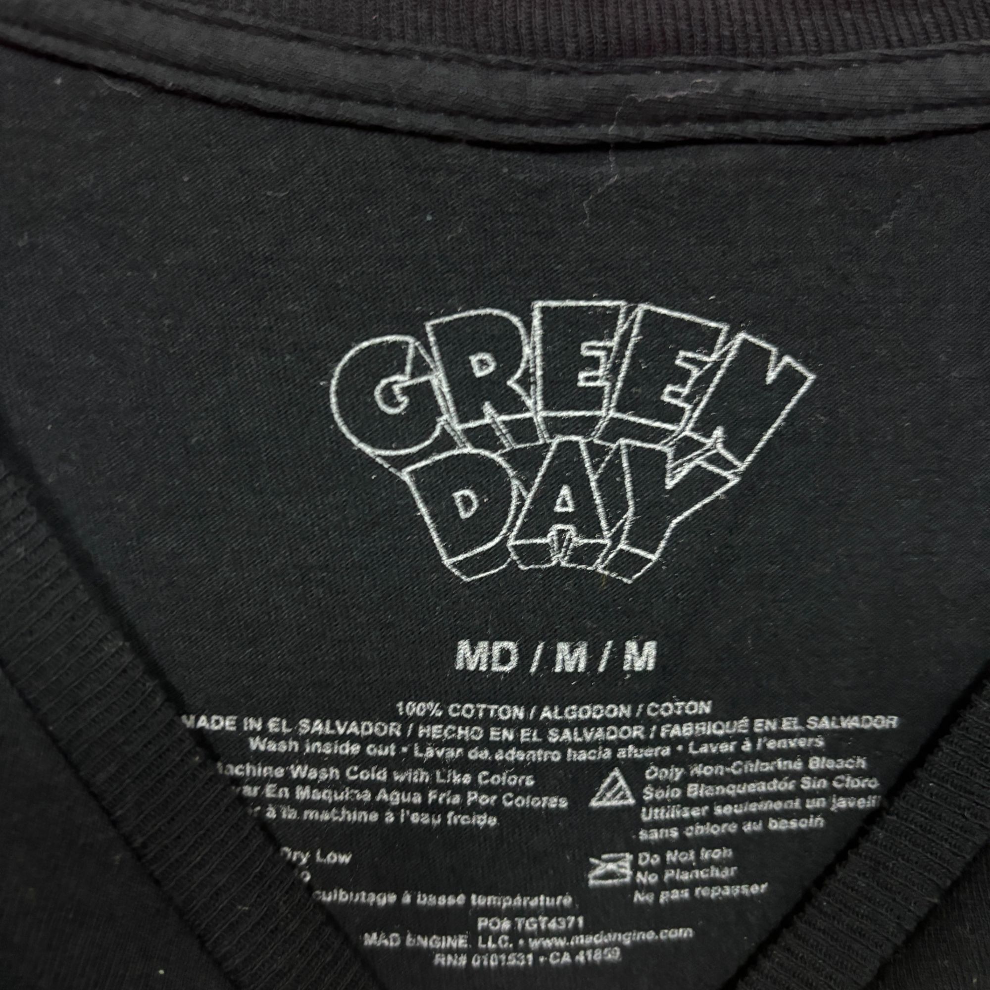 Band Tees × Vintage Green Day Dookie Album Cover Art Pop-Punk Rock Tee M Size US M / EU 48-50 / 2 - 4 Thumbnail